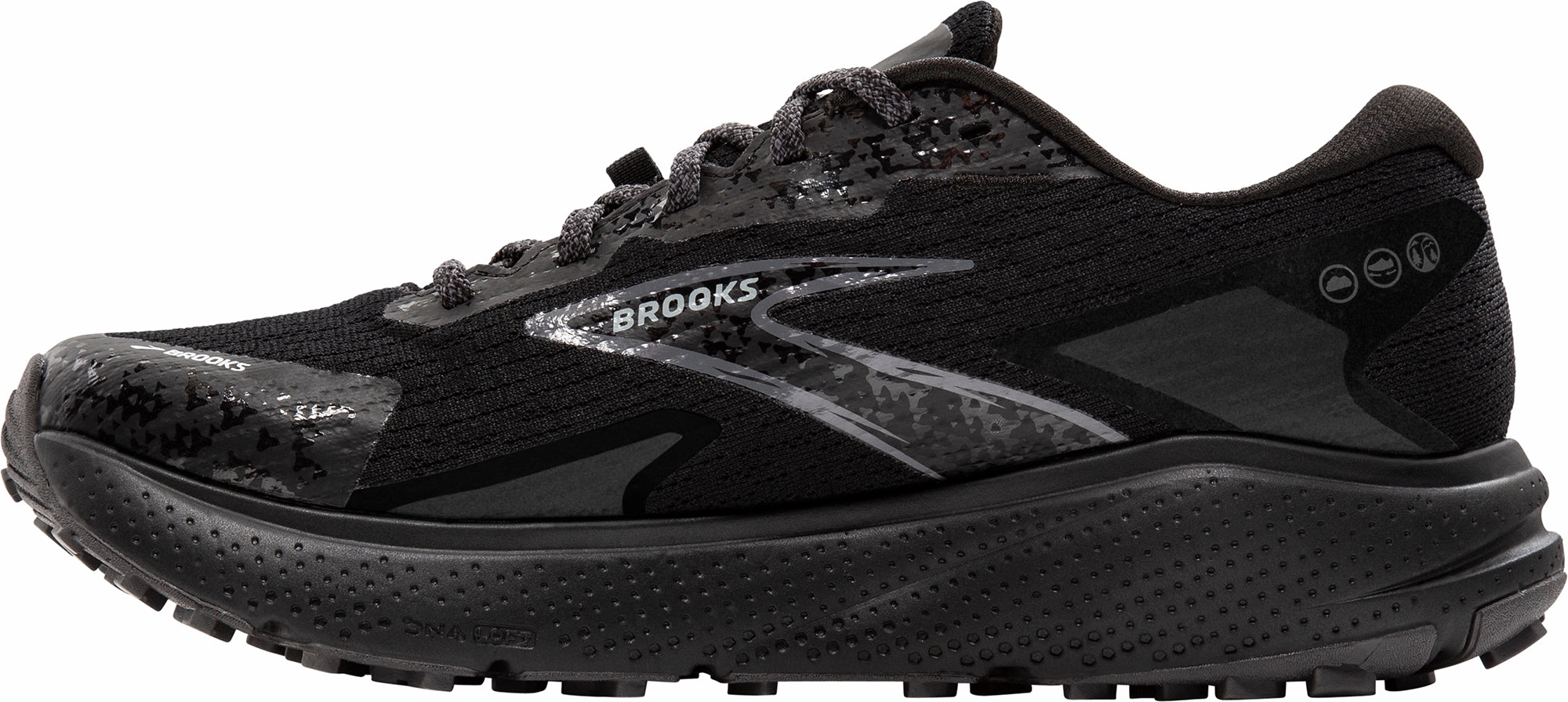 Shoes Brooks Brooks Divide 5 GORE-TEX Womens Trail Running Shoes - Black