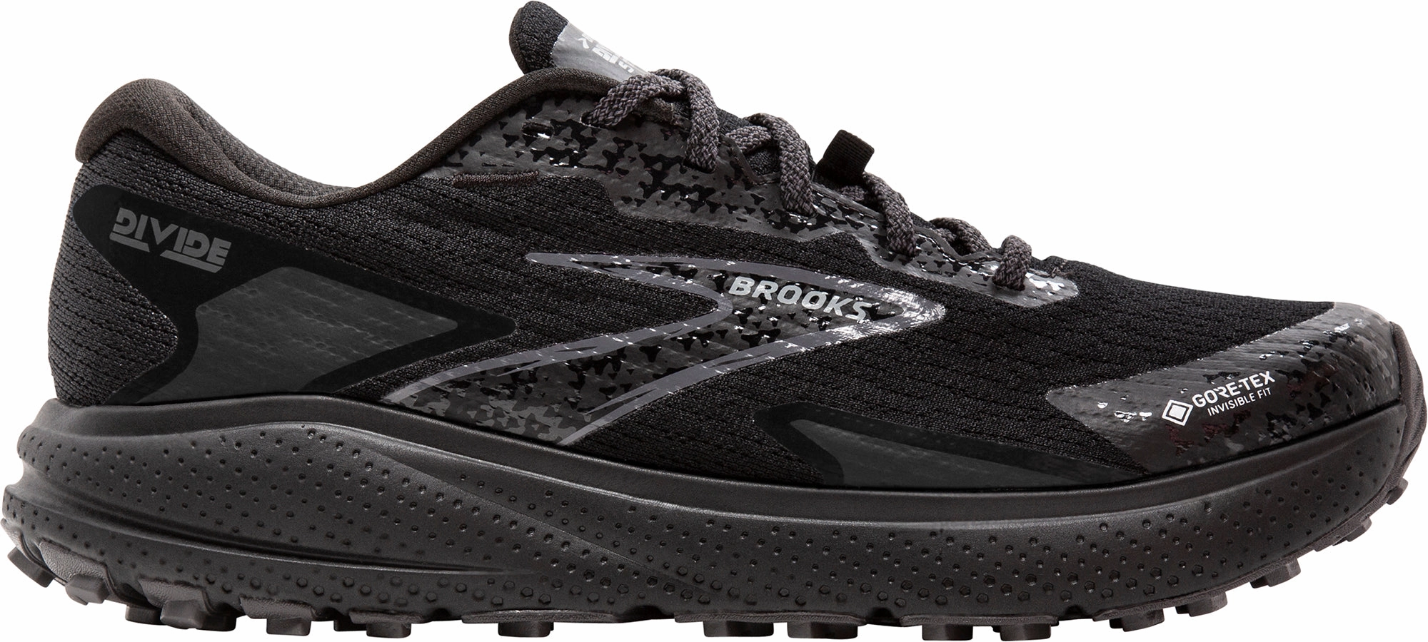 Shoes Brooks Brooks Divide 5 GORE-TEX Womens Trail Running Shoes - Black