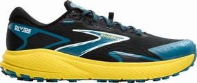 Shoes Brooks Brooks Divide 5 Mens Trail Running Shoes - Black