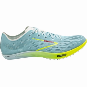 Shoes Brooks Brooks ELMN8 7 Running Spikes - Blue