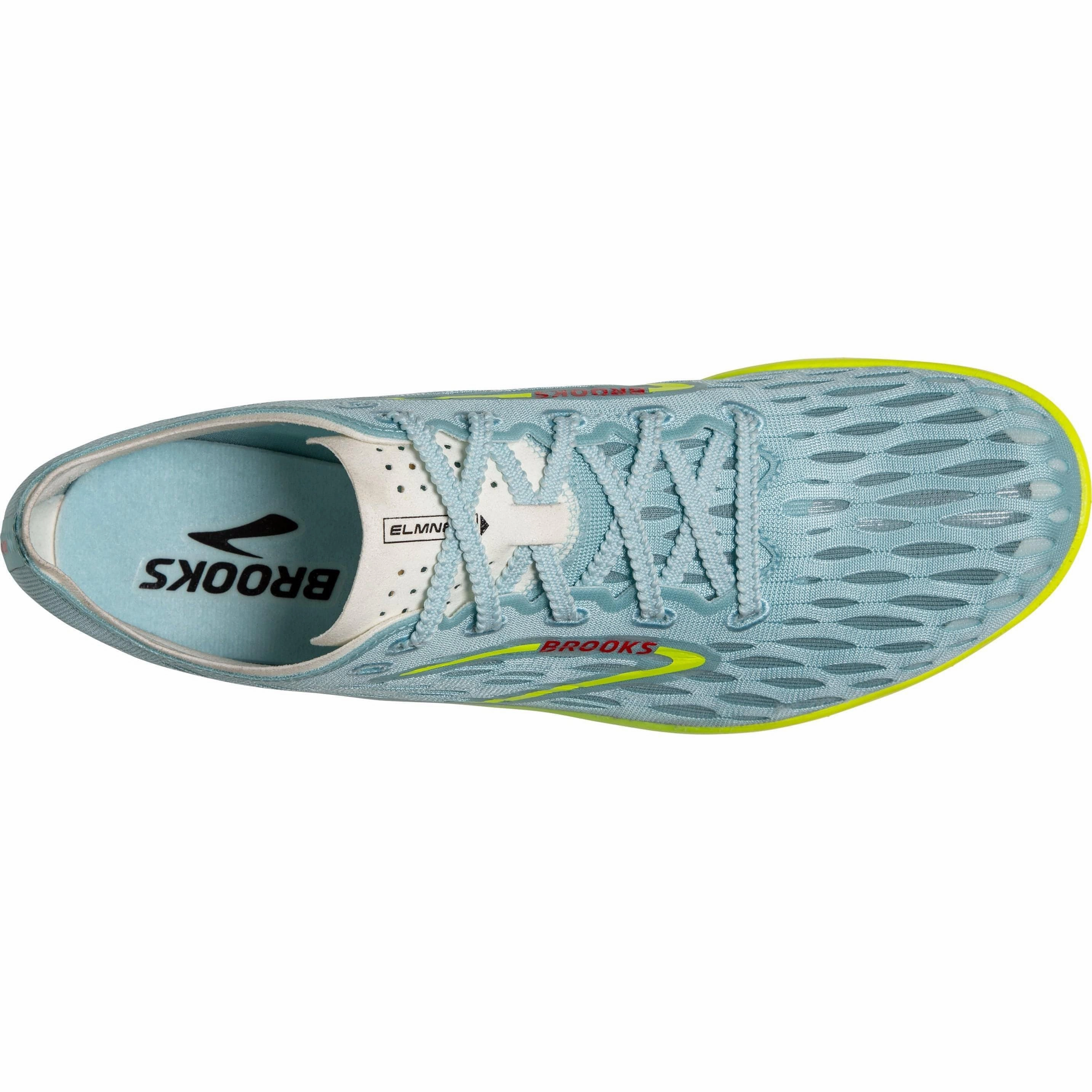Shoes Brooks Brooks ELMN8 7 Running Spikes - Blue