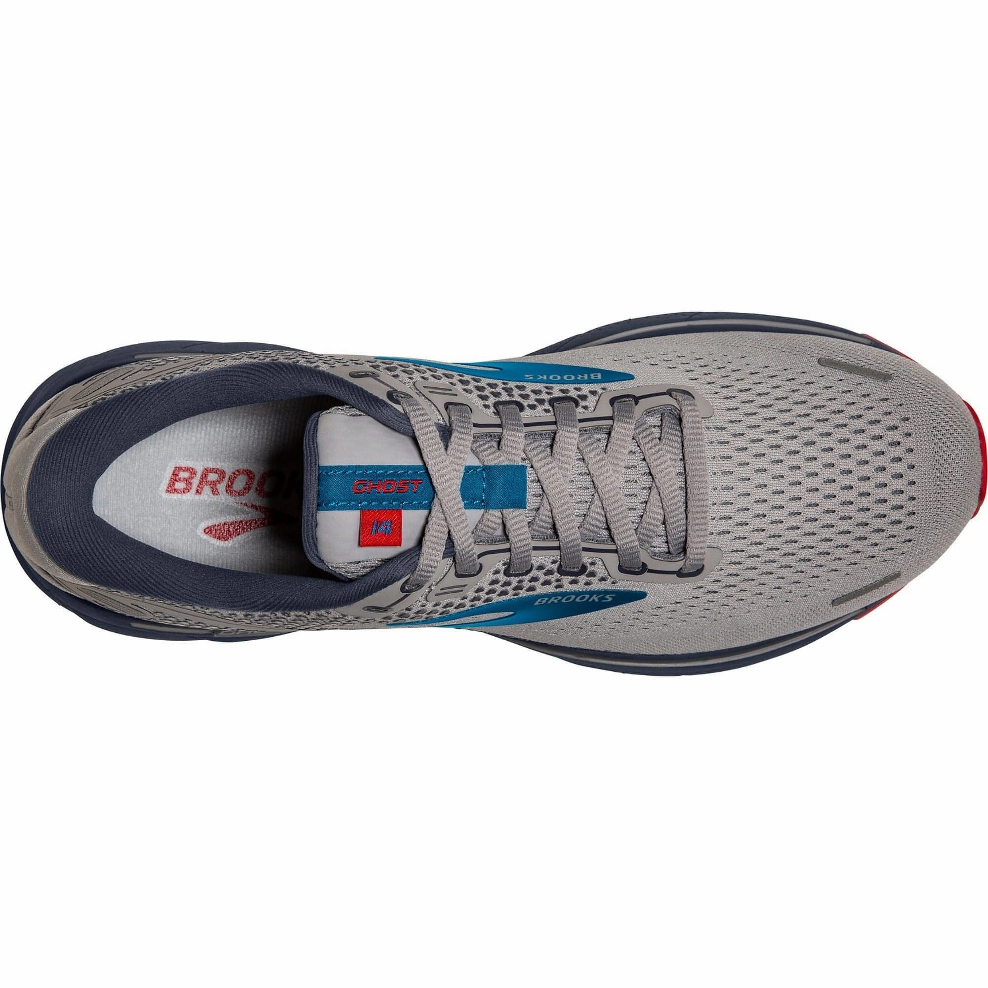 Shoes Brooks Brooks Ghost 14 Mens Running Shoes - Grey