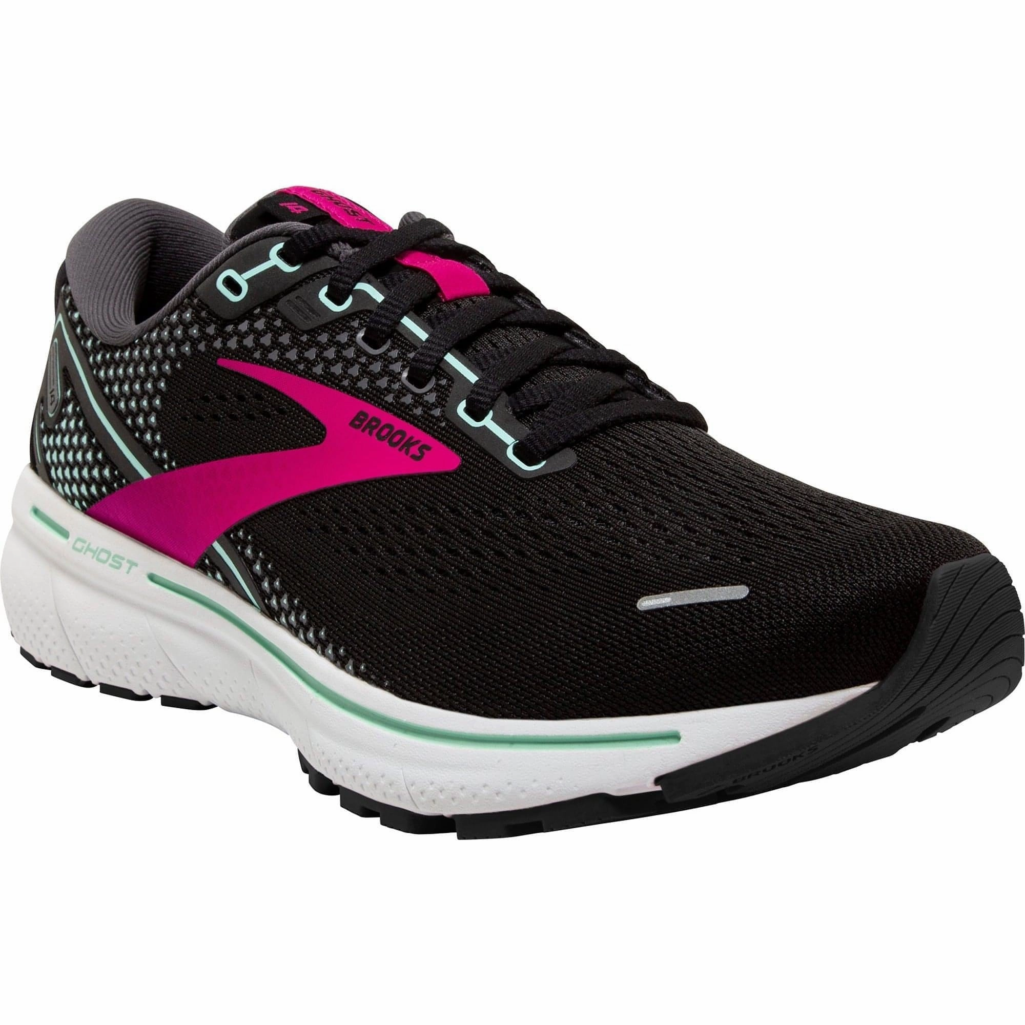 Shoes Brooks Brooks Ghost 14 Womens Running Shoes - Black