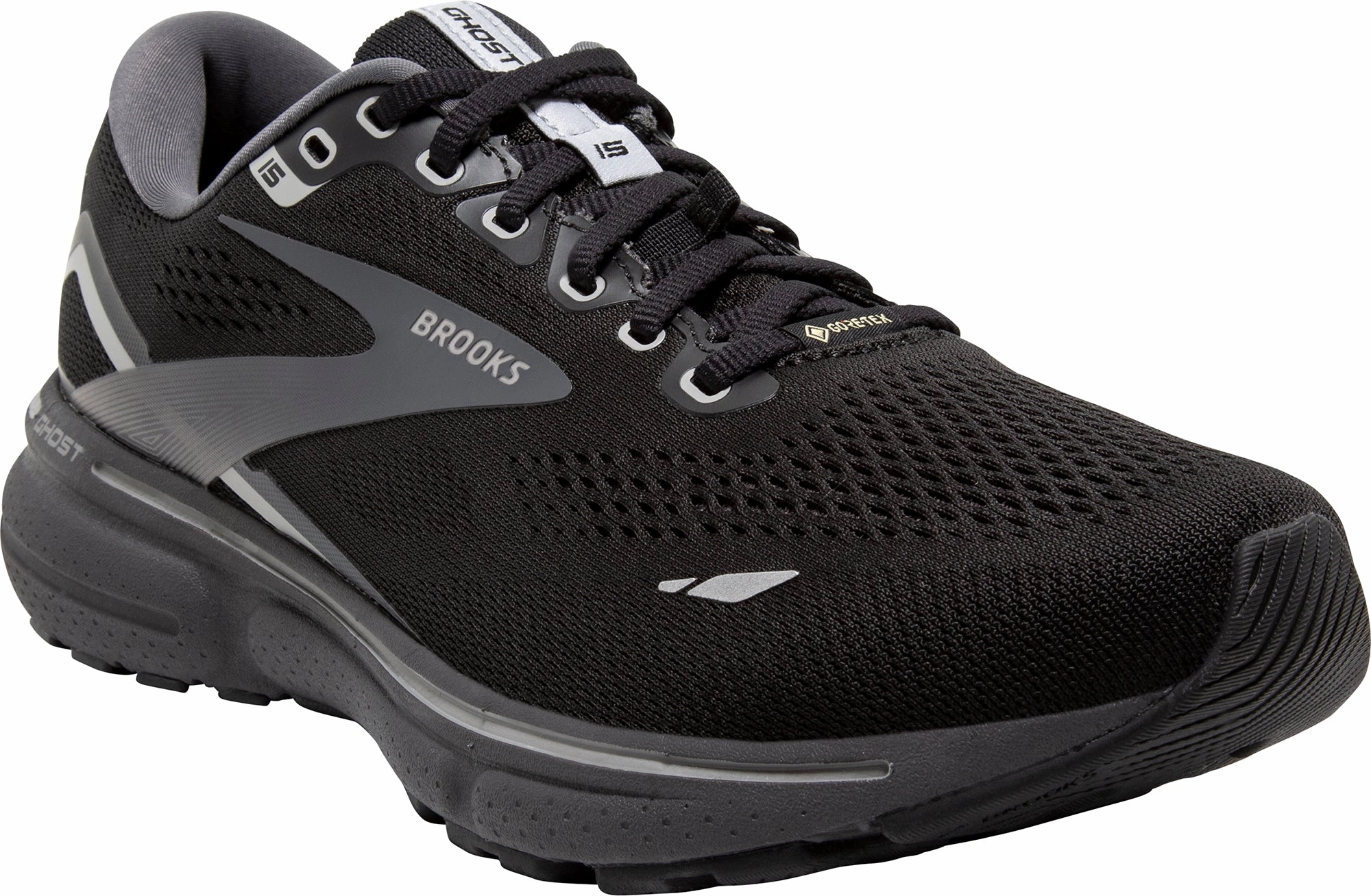 Shoes Brooks Brooks Ghost 15 GORE-TEX Mens Running Shoes - Black
