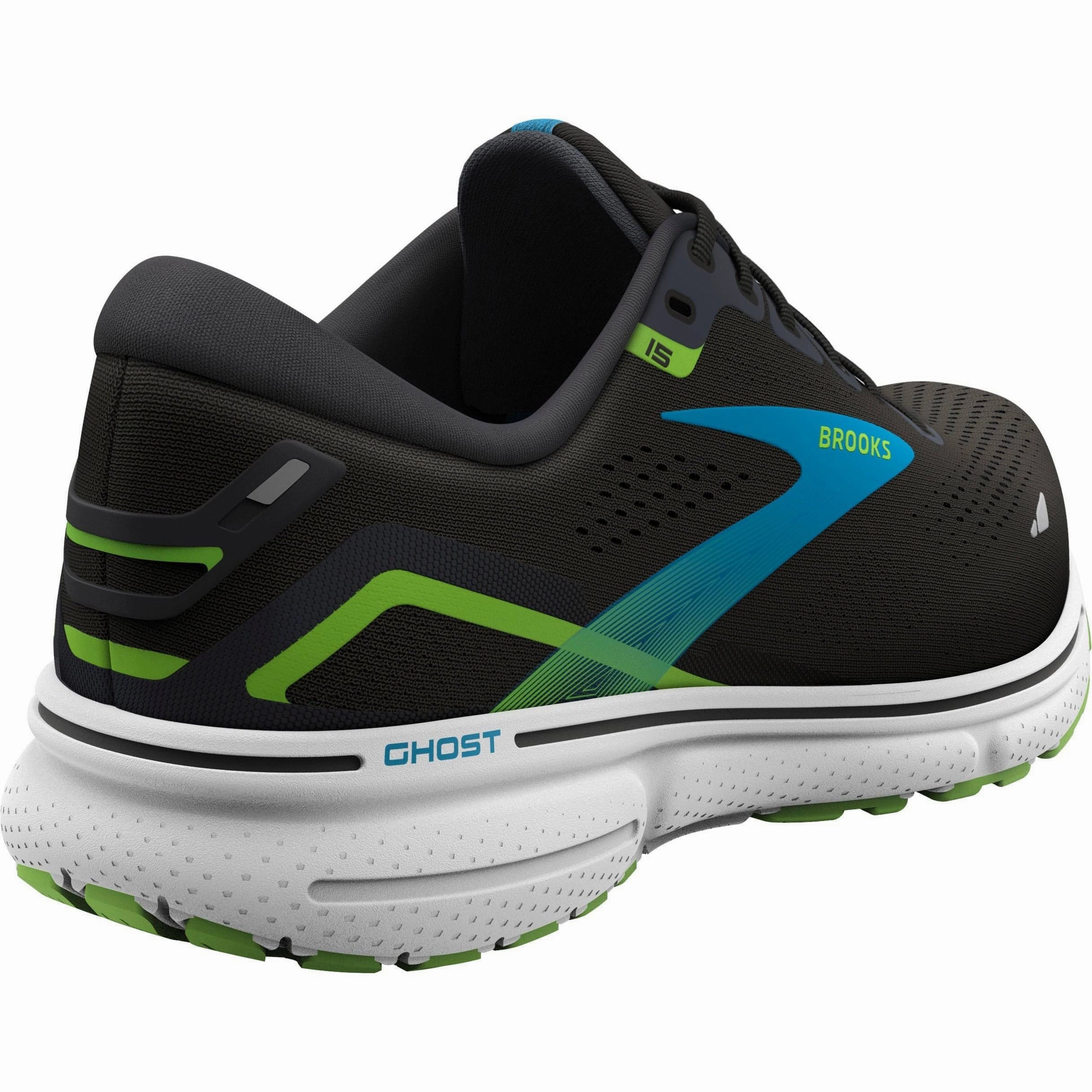 Shoes Brooks Brooks Ghost 15 Mens Running Shoes - Black