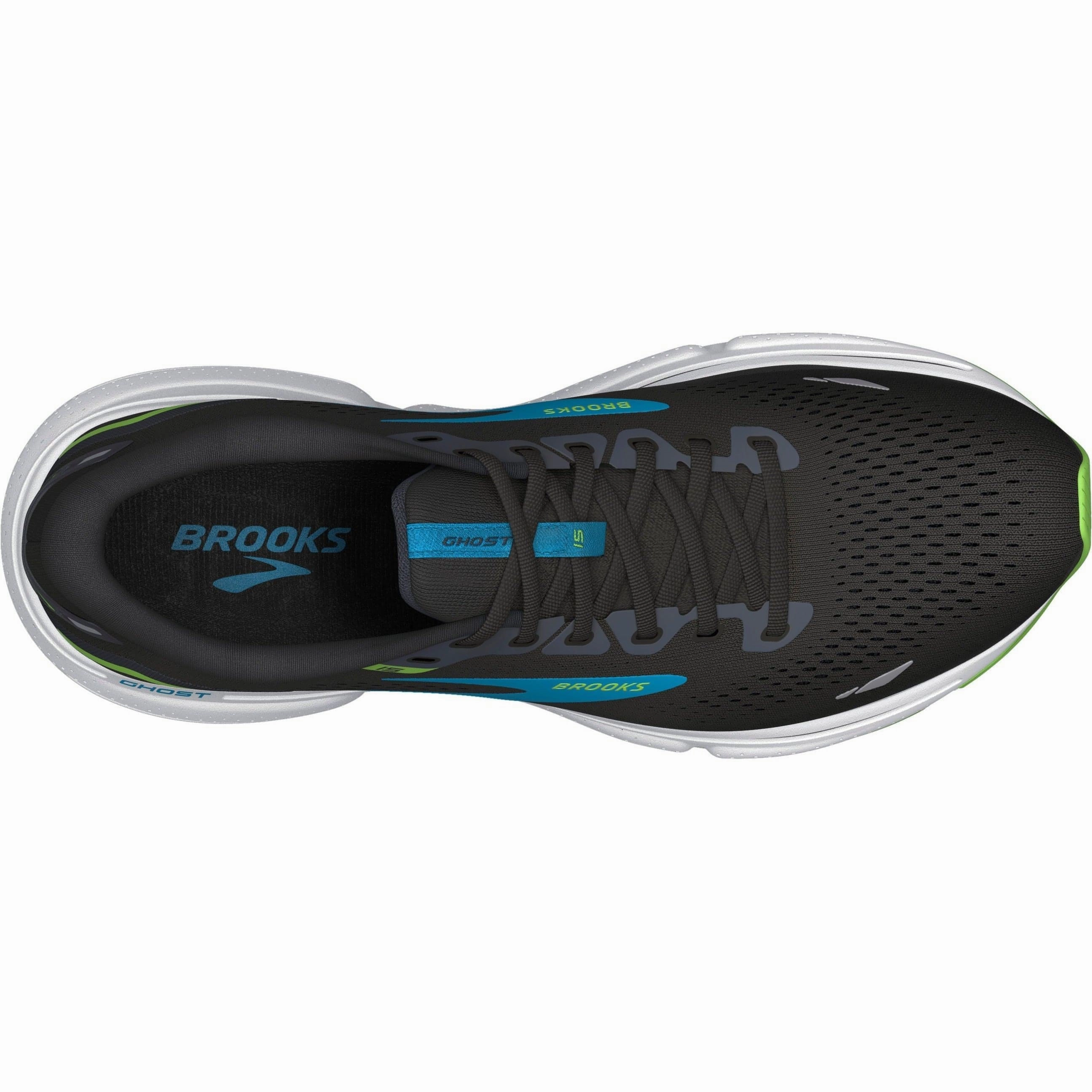 Shoes Brooks Brooks Ghost 15 Mens Running Shoes - Black