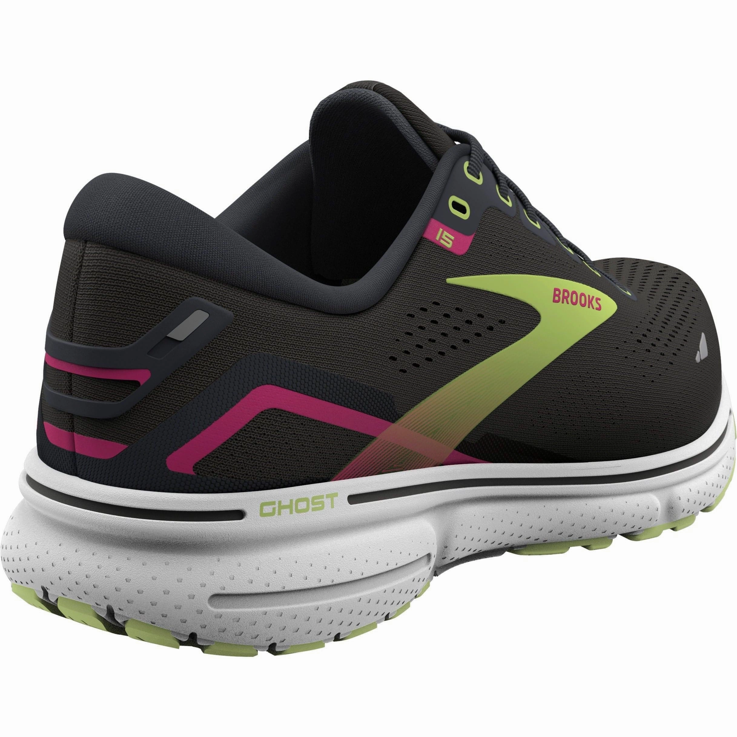 Shoes Brooks Brooks Ghost 15 Womens Running Shoes - Black