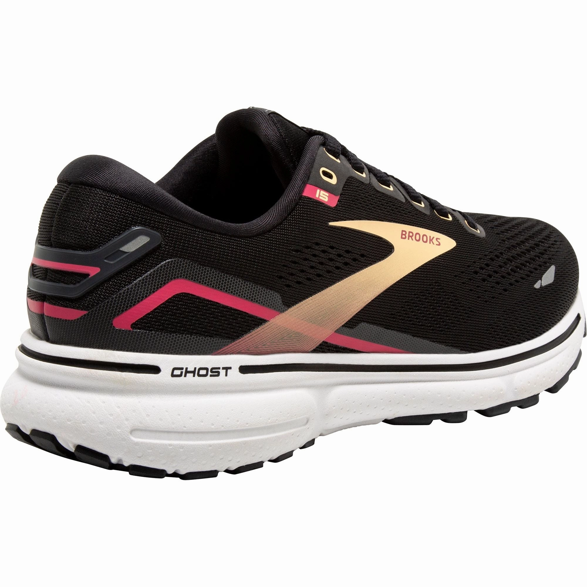 Shoes Brooks Brooks Ghost 15 Womens Running Shoes - Black