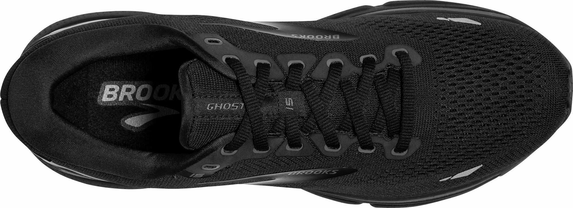 Shoes Brooks Brooks Ghost 15 Womens Running Shoes - Black