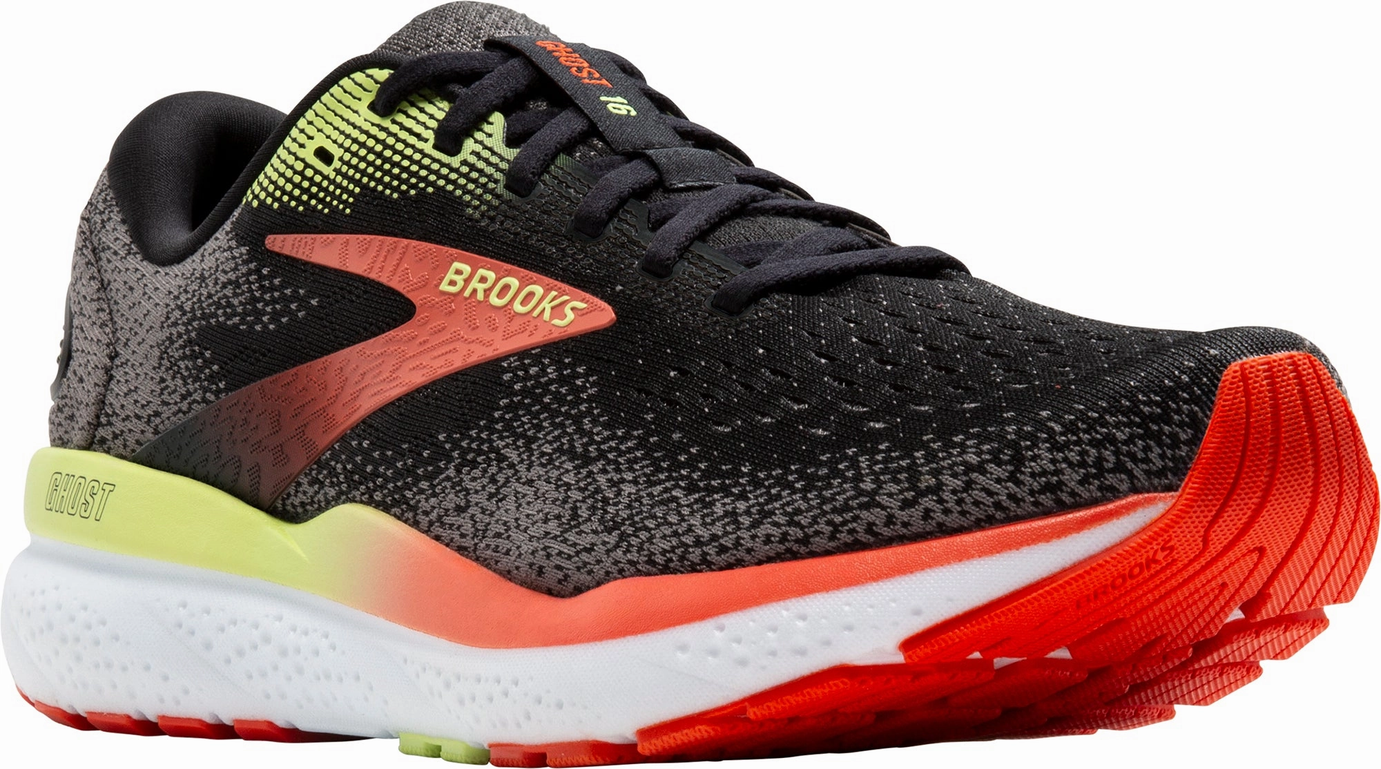 Shoes Brooks Brooks Ghost 16 Mens Running Shoes - Black