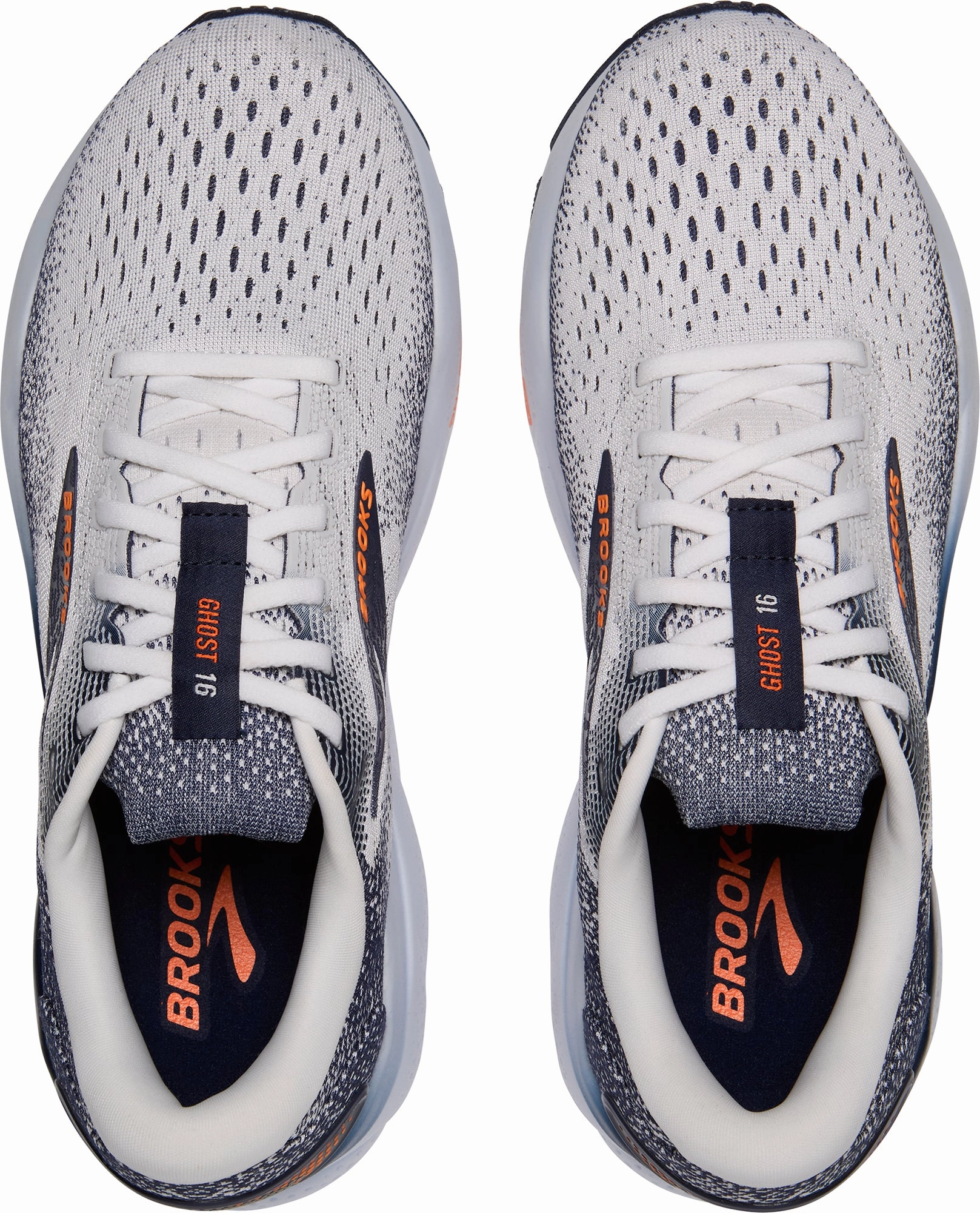 Shoes Brooks Brooks Ghost 16 Mens Running Shoes - White