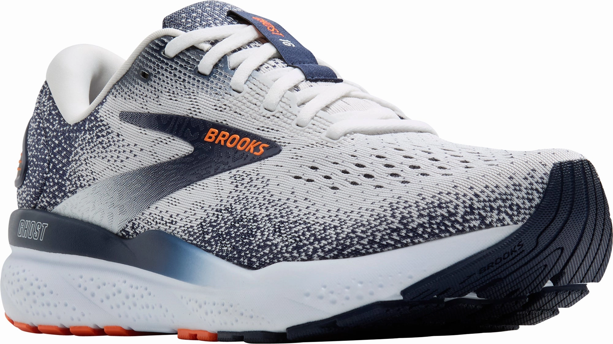 Shoes Brooks Brooks Ghost 16 Mens Running Shoes - White
