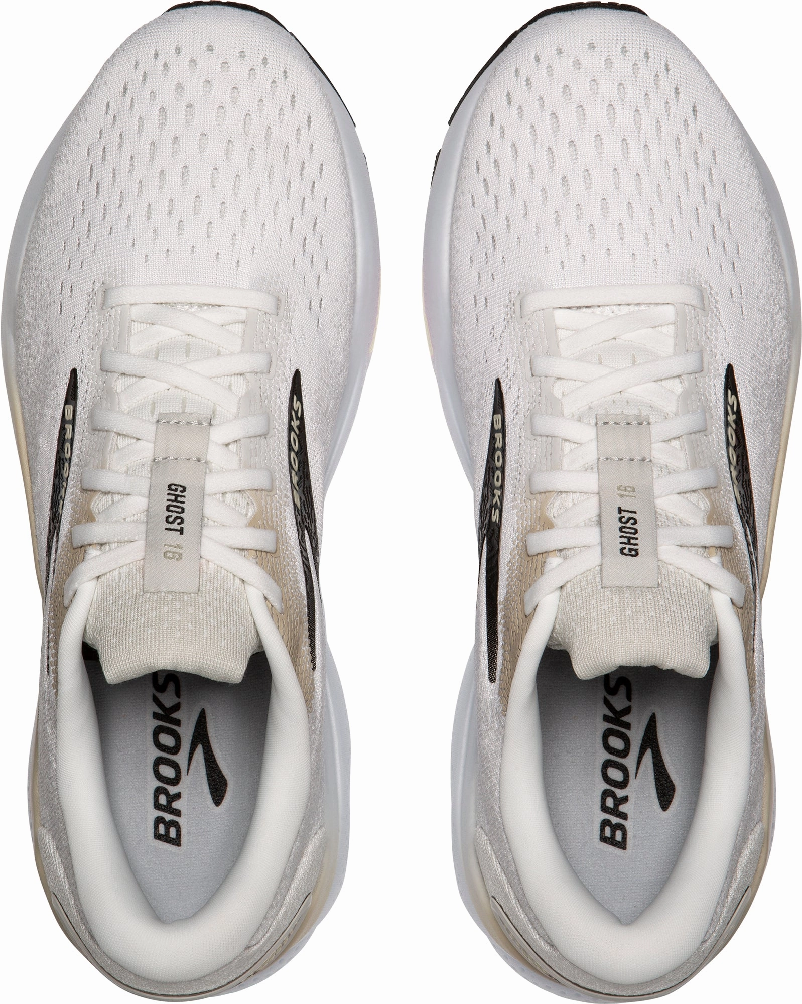 Shoes Brooks Brooks Ghost 16 Mens Running Shoes - White