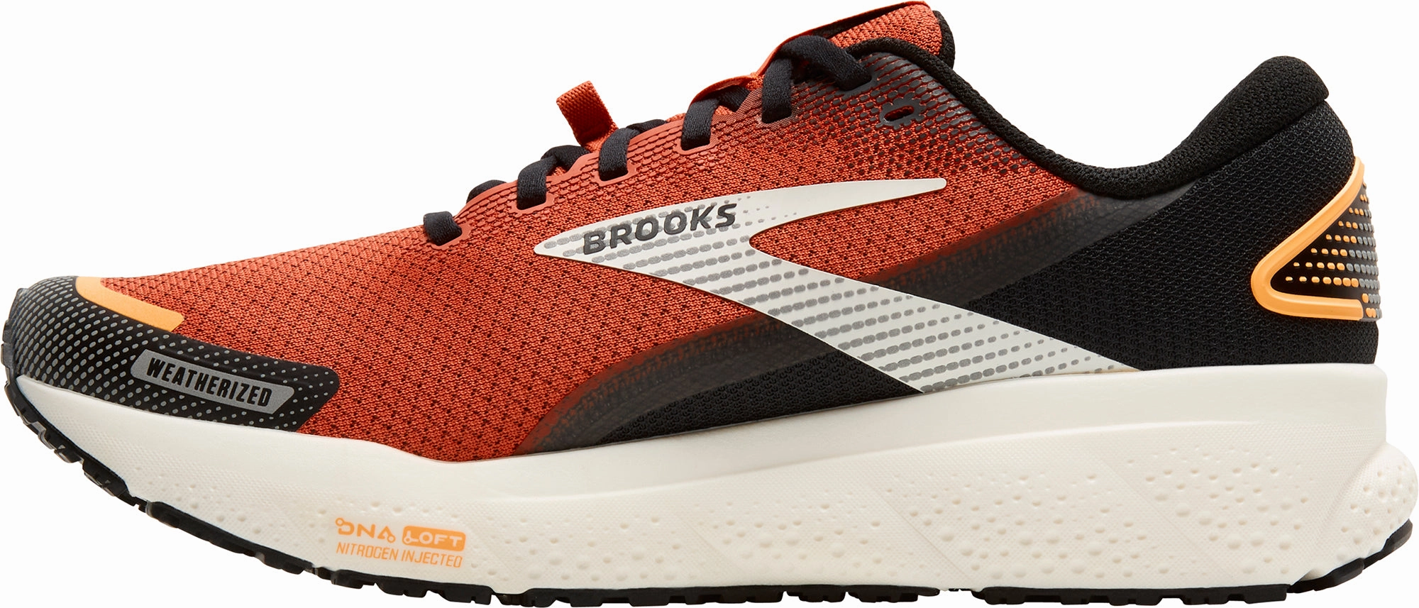 Shoes Brooks Brooks Ghost 16 Weatherized Mens Running Shoes - Orange