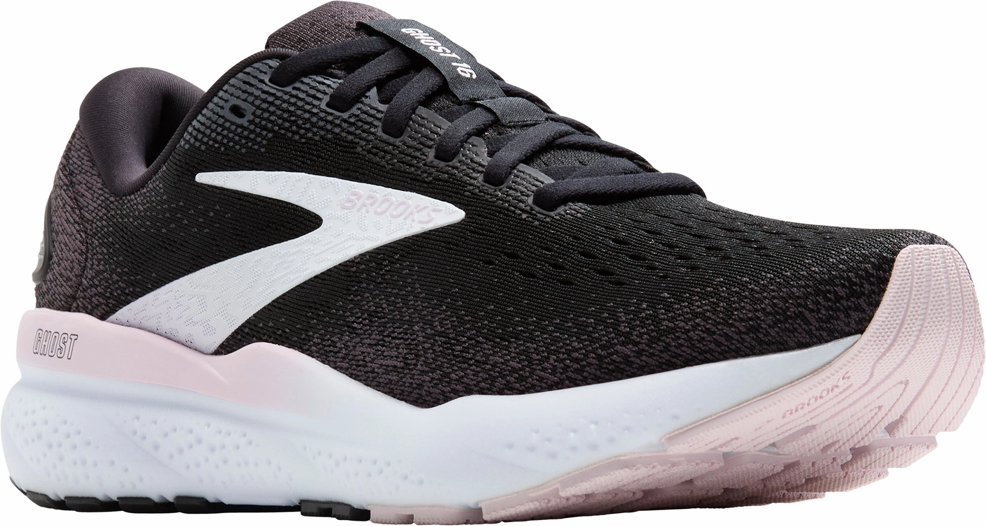 Shoes Brooks Brooks Ghost 16 Womens Running Shoes - Black