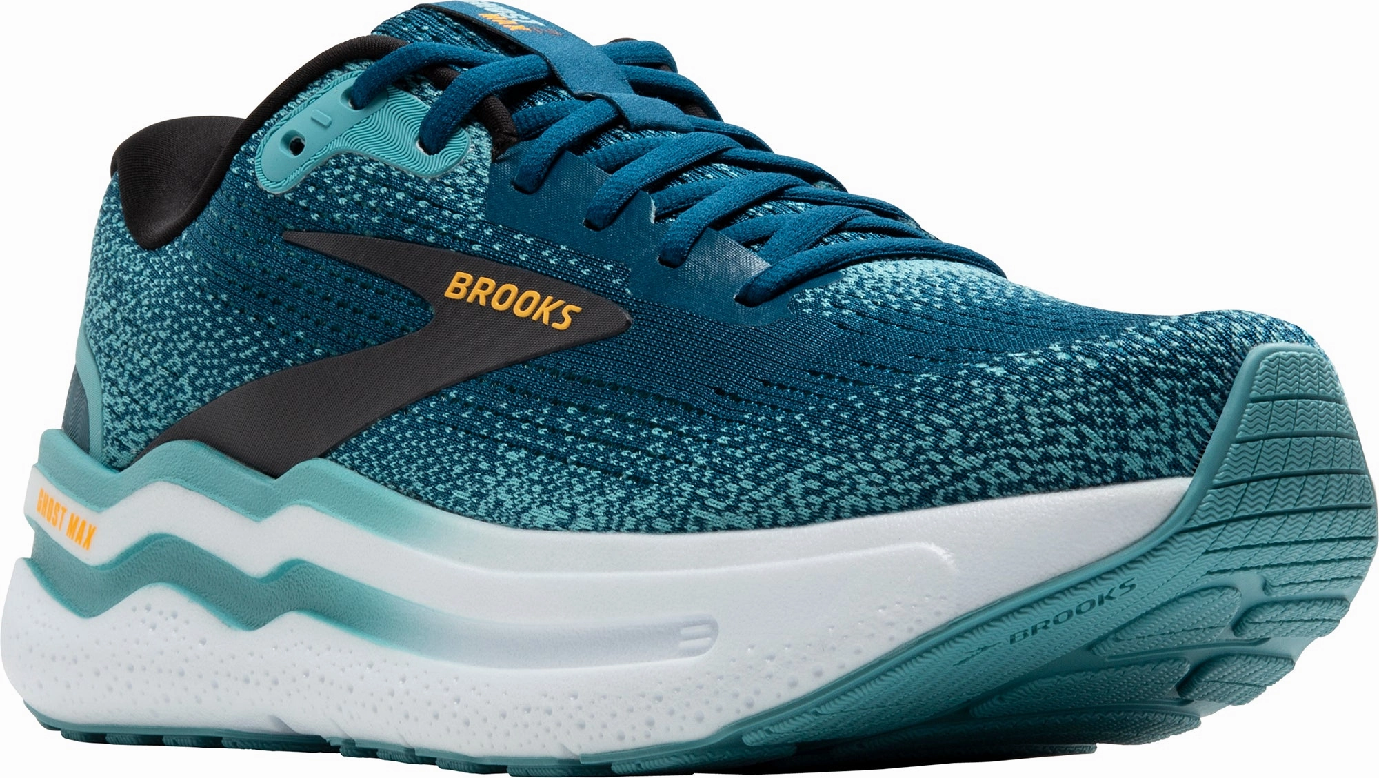 Shoes Brooks Brooks Ghost Max 2 WIDE FIT Mens Running Shoes - Blue