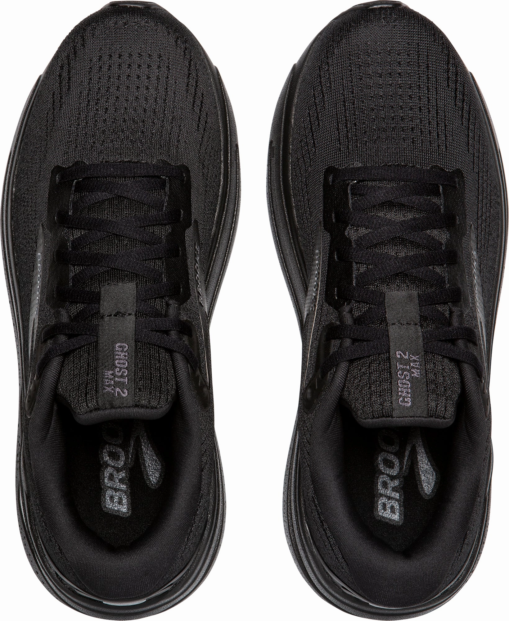 Shoes Brooks Brooks Ghost Max 2 WIDE FIT Womens Running Shoes - Black