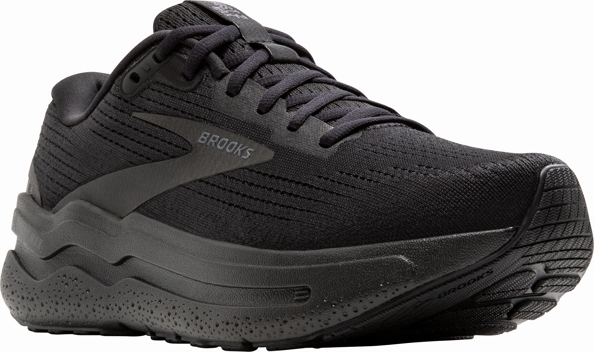 Shoes Brooks Brooks Ghost Max 2 WIDE FIT Womens Running Shoes - Black
