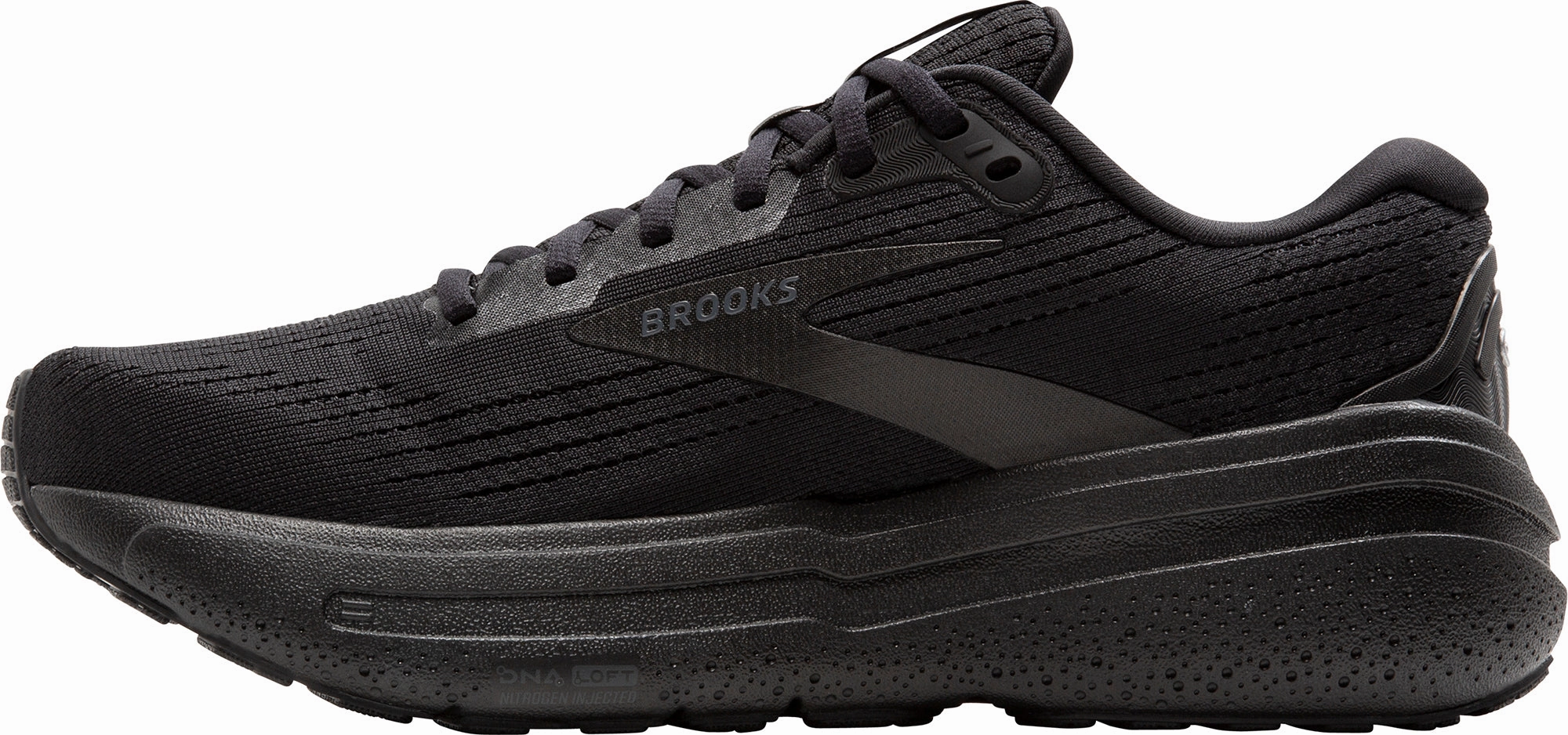 Shoes Brooks Brooks Ghost Max 2 WIDE FIT Womens Running Shoes - Black