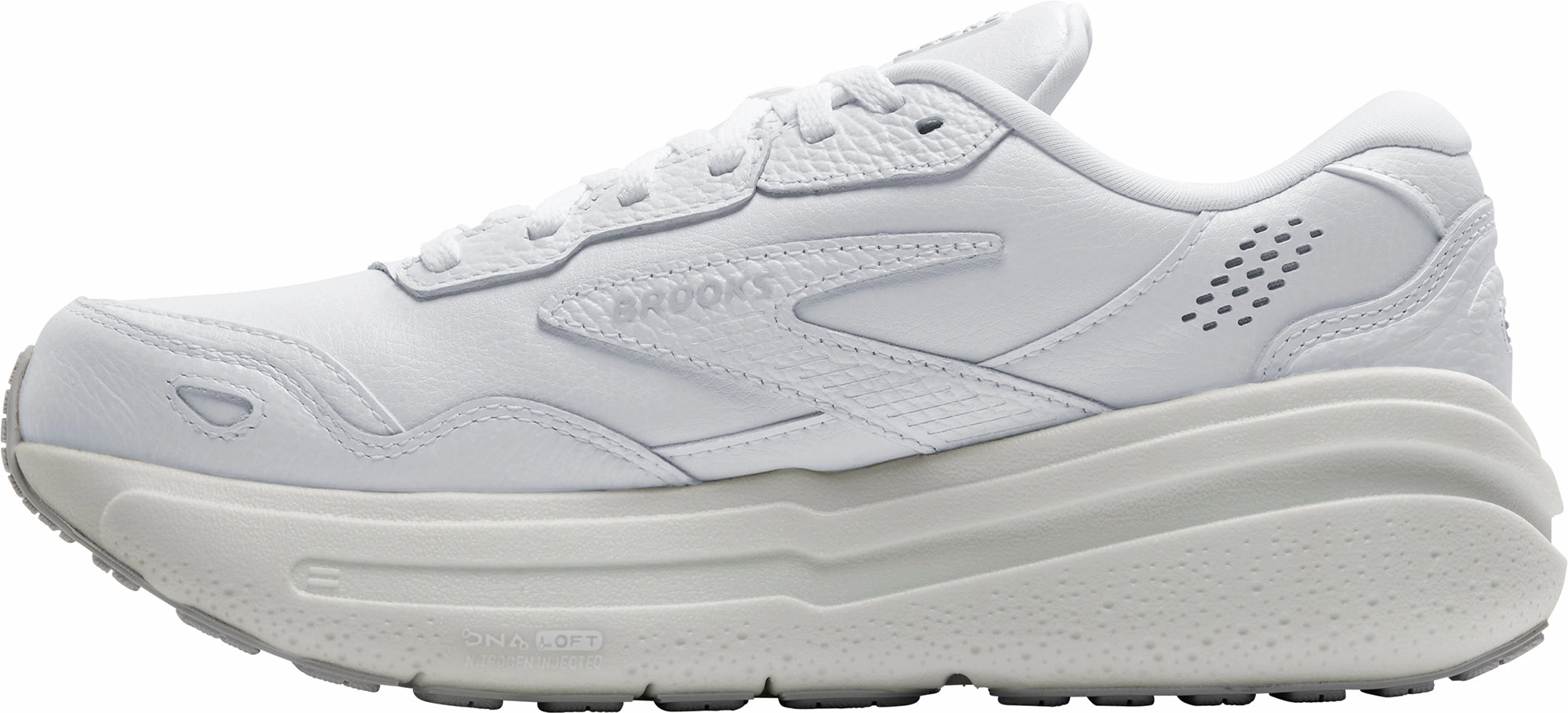 Shoes Brooks Brooks Ghost Max L Mens Walking Shoes - White