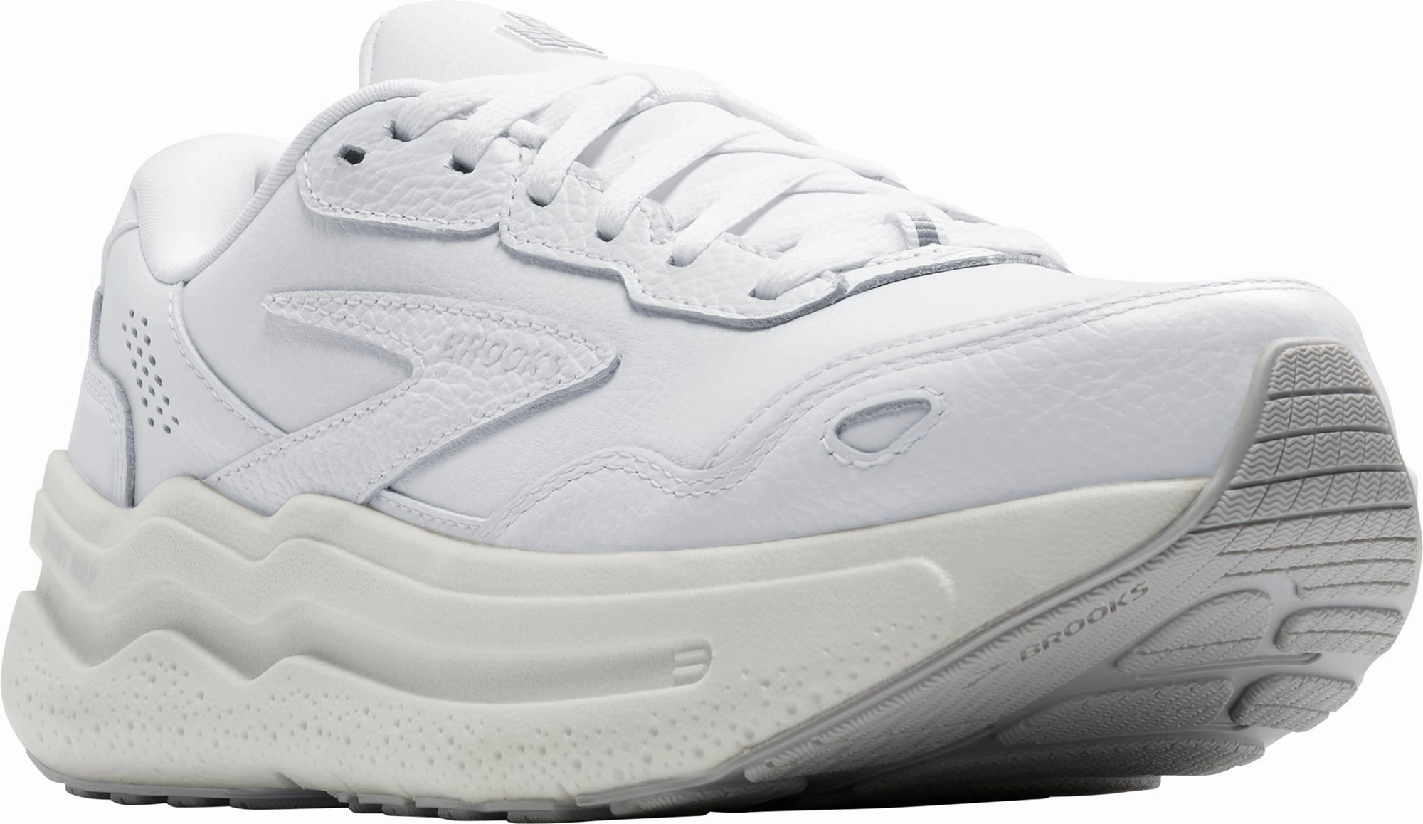 Shoes Brooks Brooks Ghost Max L Mens Walking Shoes - White