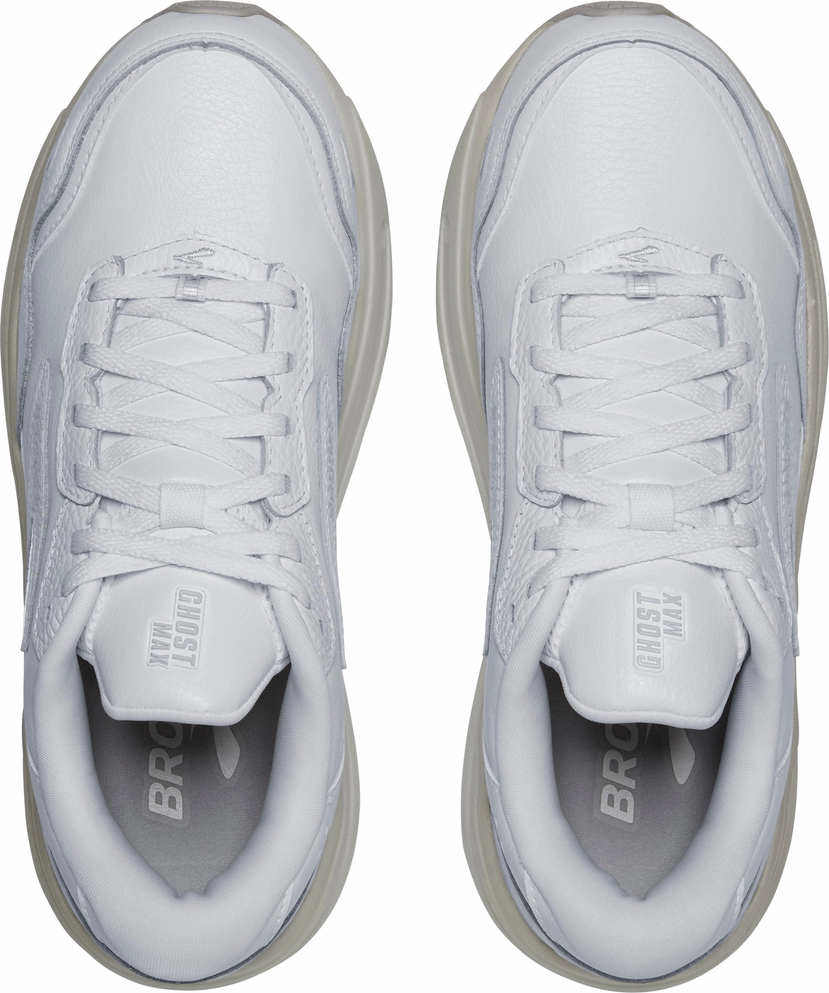 Shoes Brooks Brooks Ghost Max L Mens Walking Shoes - White