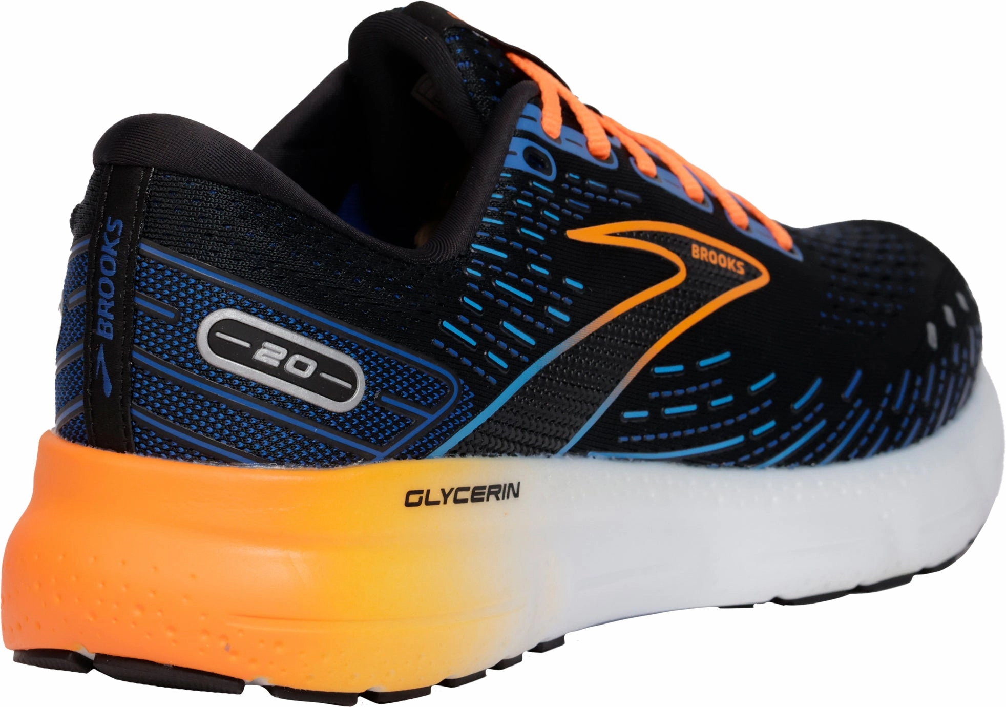 Shoes Brooks Brooks Glycerin 20 Mens Running Shoes - Black