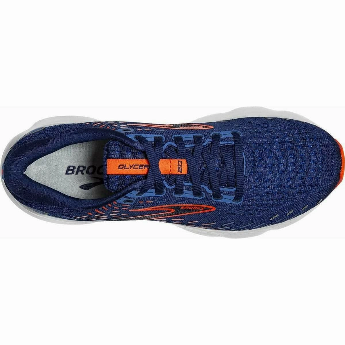 Shoes Brooks Brooks Glycerin 20 Mens Running Shoes - Blue