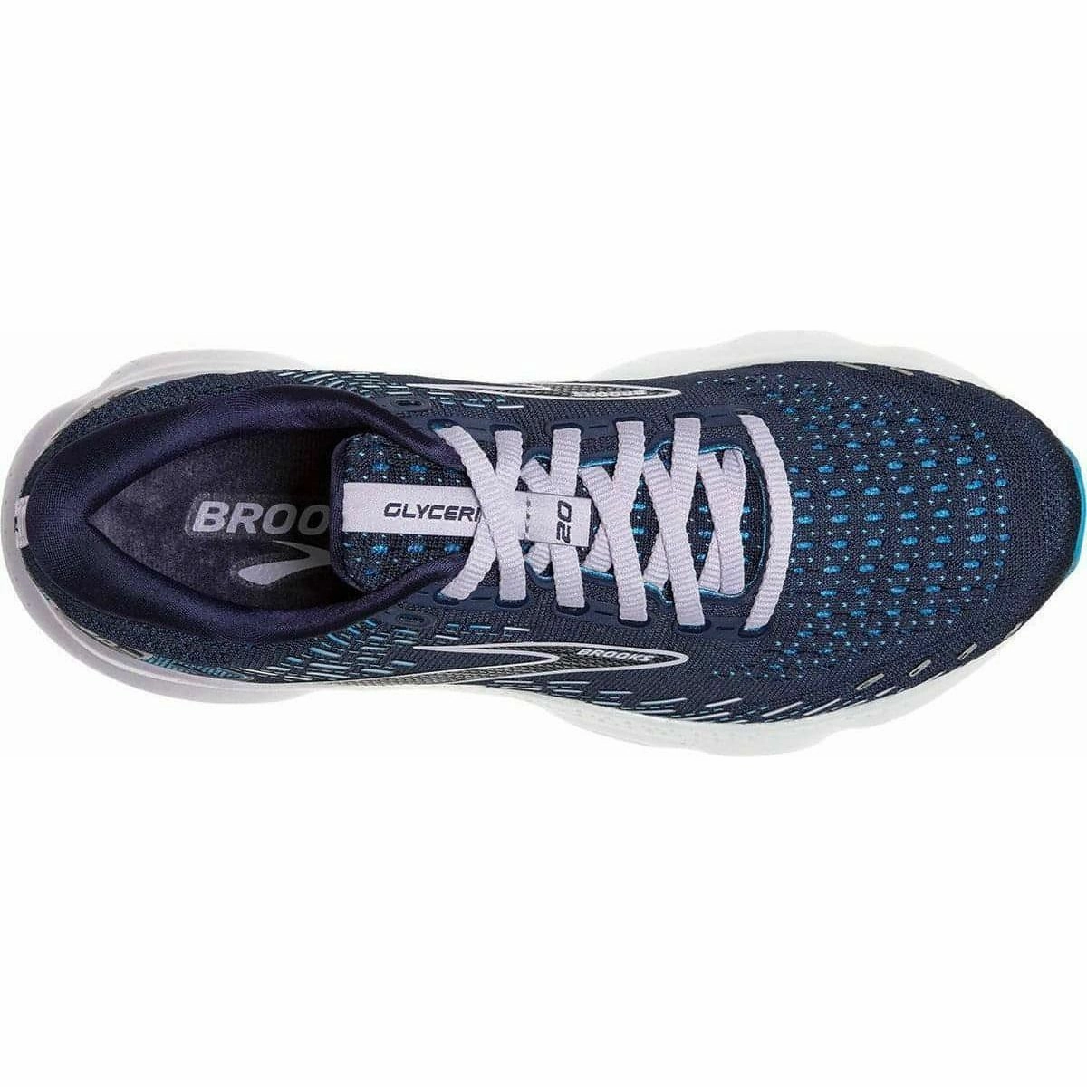 Shoes Brooks Brooks Glycerin 20 Womens Running Shoes - Blue