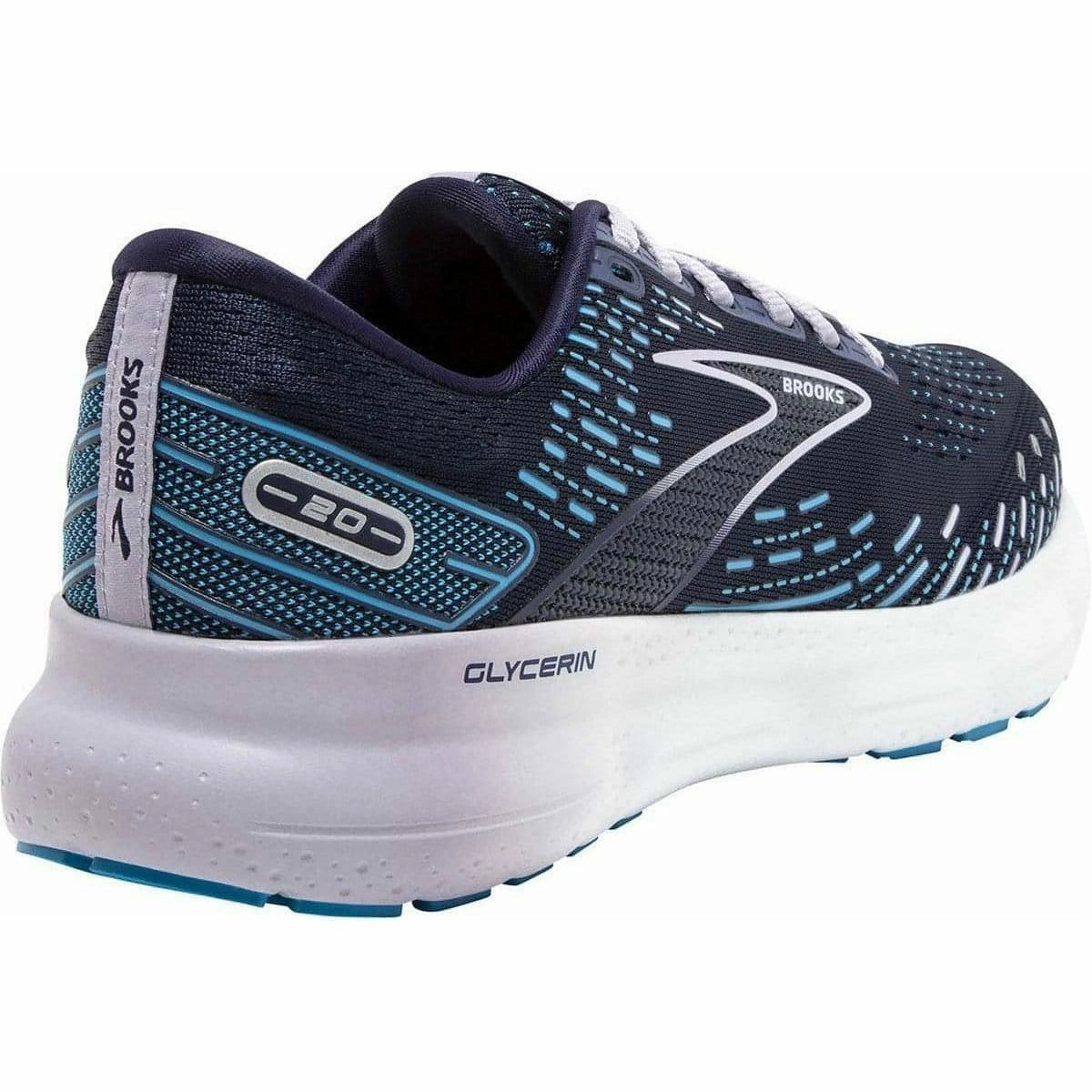 Shoes Brooks Brooks Glycerin 20 Womens Running Shoes - Blue