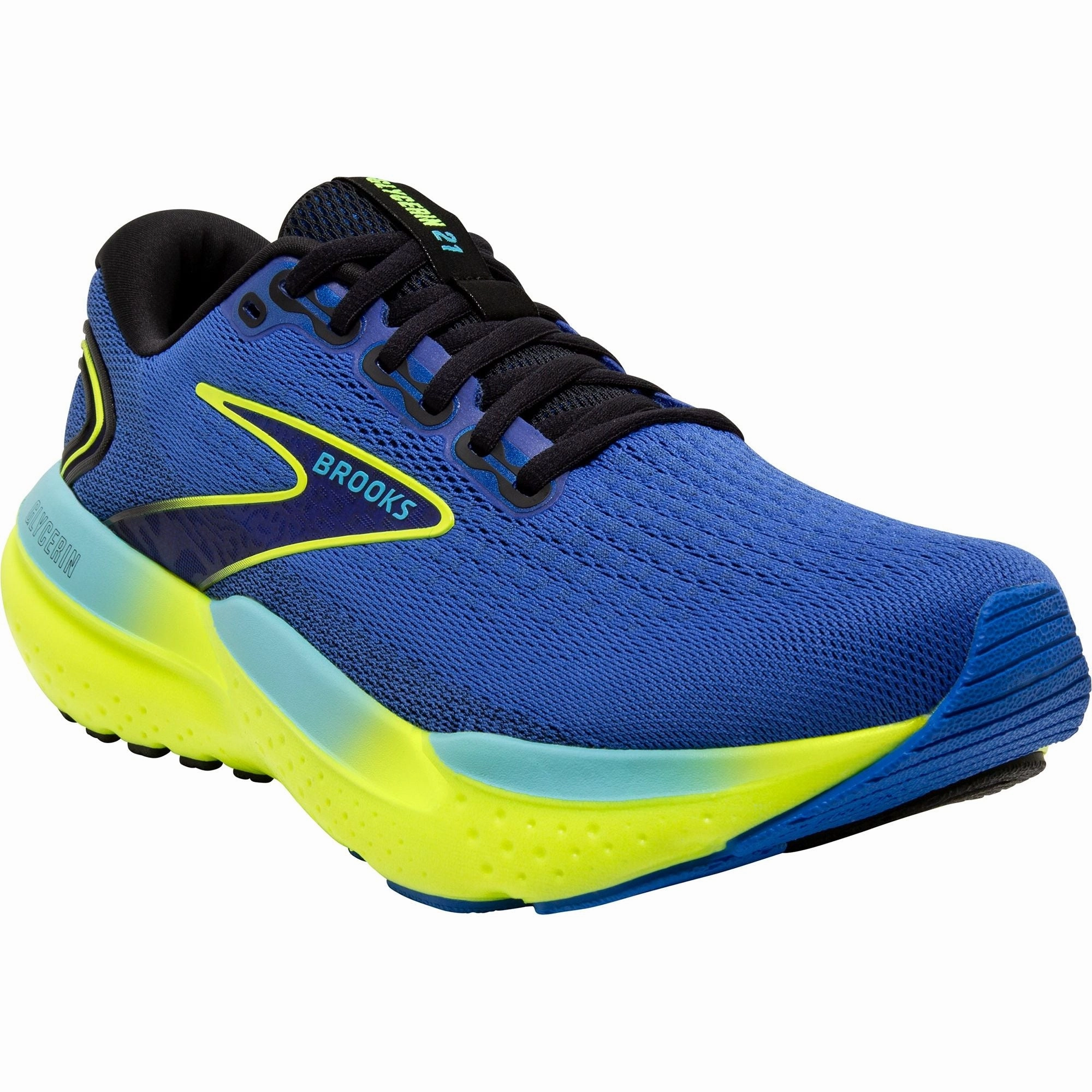 Shoes Brooks Brooks Glycerin 21 Mens Running Shoes - Blue