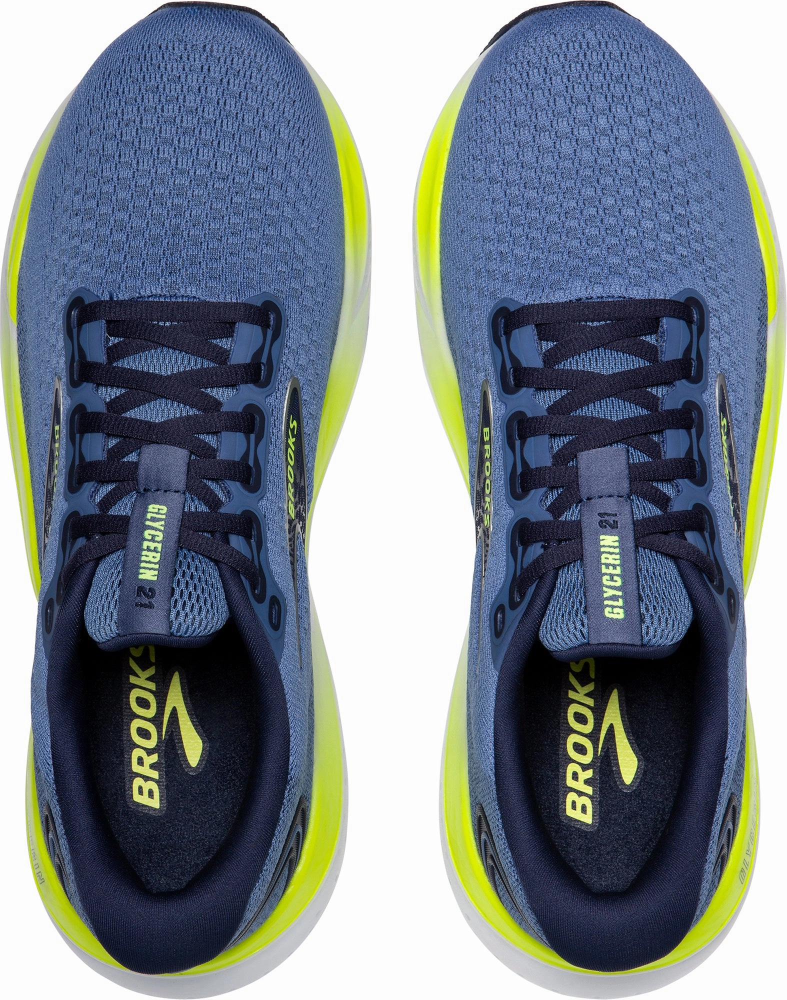 Shoes Brooks Brooks Glycerin 21 Mens Running Shoes - Blue