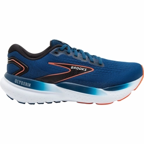 Shoes Brooks Brooks Glycerin 21 WIDE FIT Mens Running Shoes - Blue