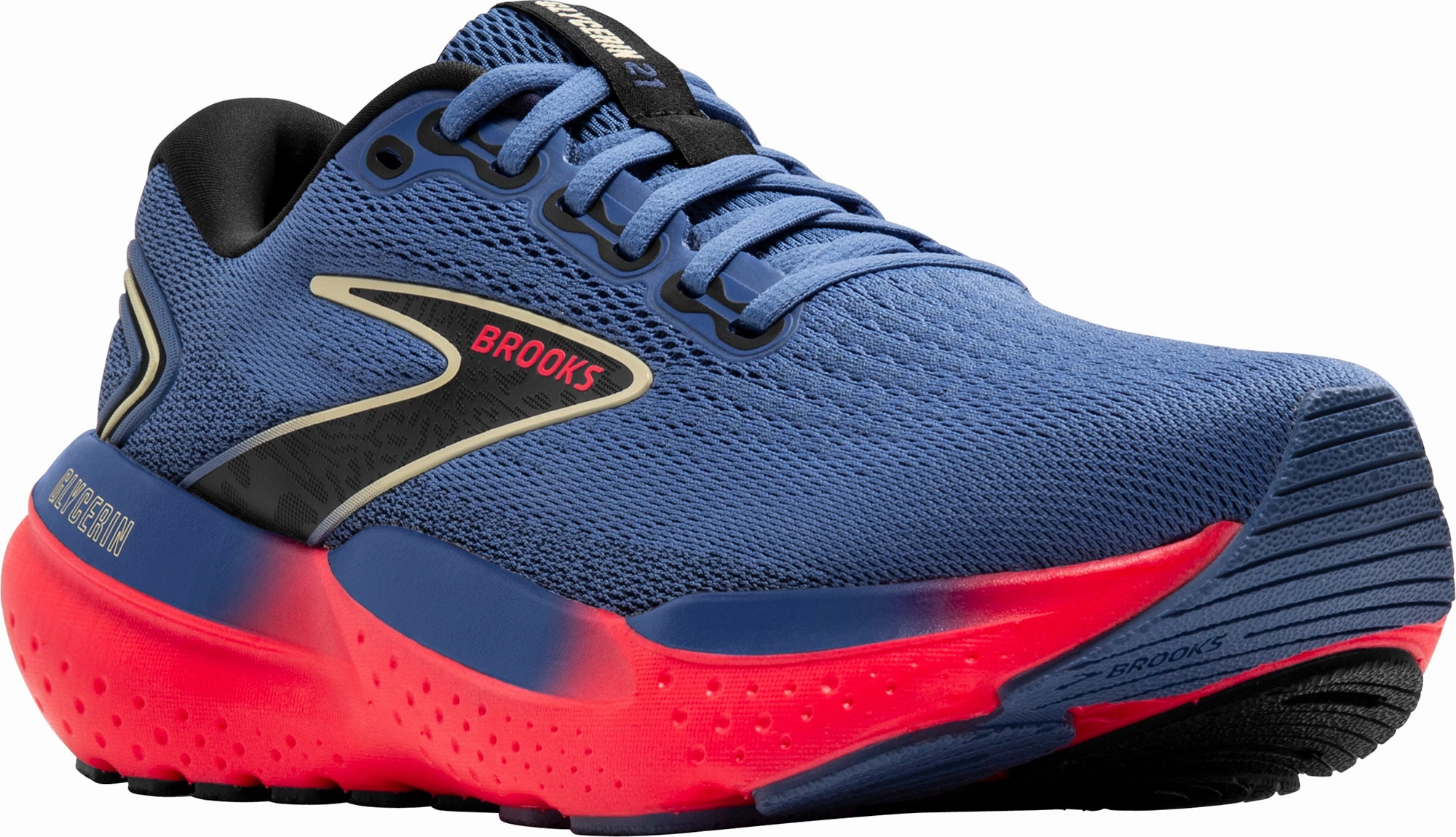 Shoes Brooks Brooks Glycerin 21 Womens Running Shoes - Blue