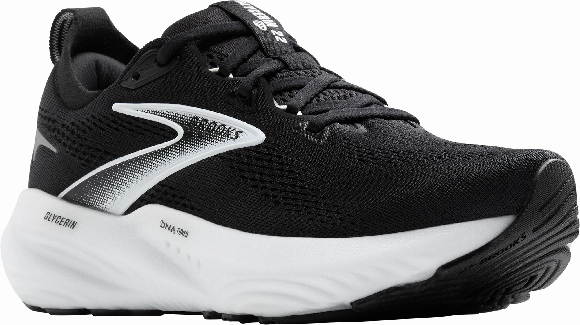 Shoes Brooks Brooks Glycerin 22 Mens Running Shoes - Black
