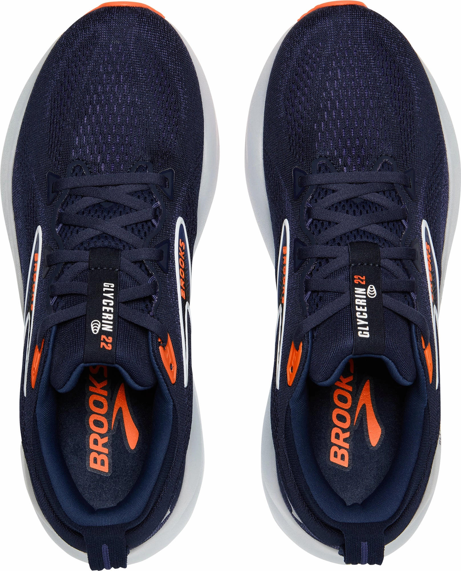 Shoes Brooks Brooks Glycerin 22 Mens Running Shoes - Blue