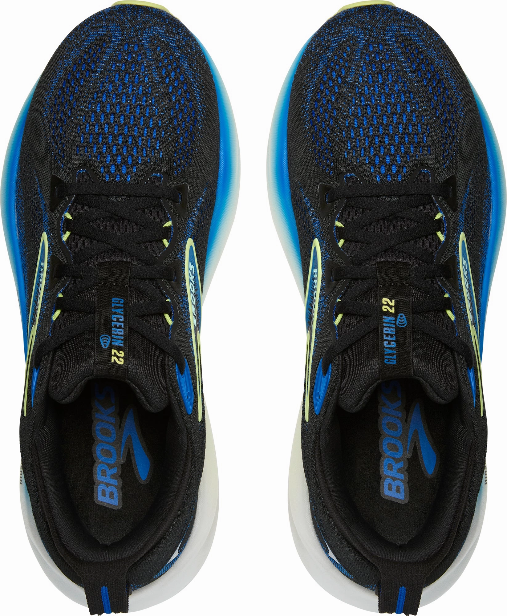 Shoes Brooks Brooks Glycerin 22 WIDE FIT Mens Running Shoes - Black