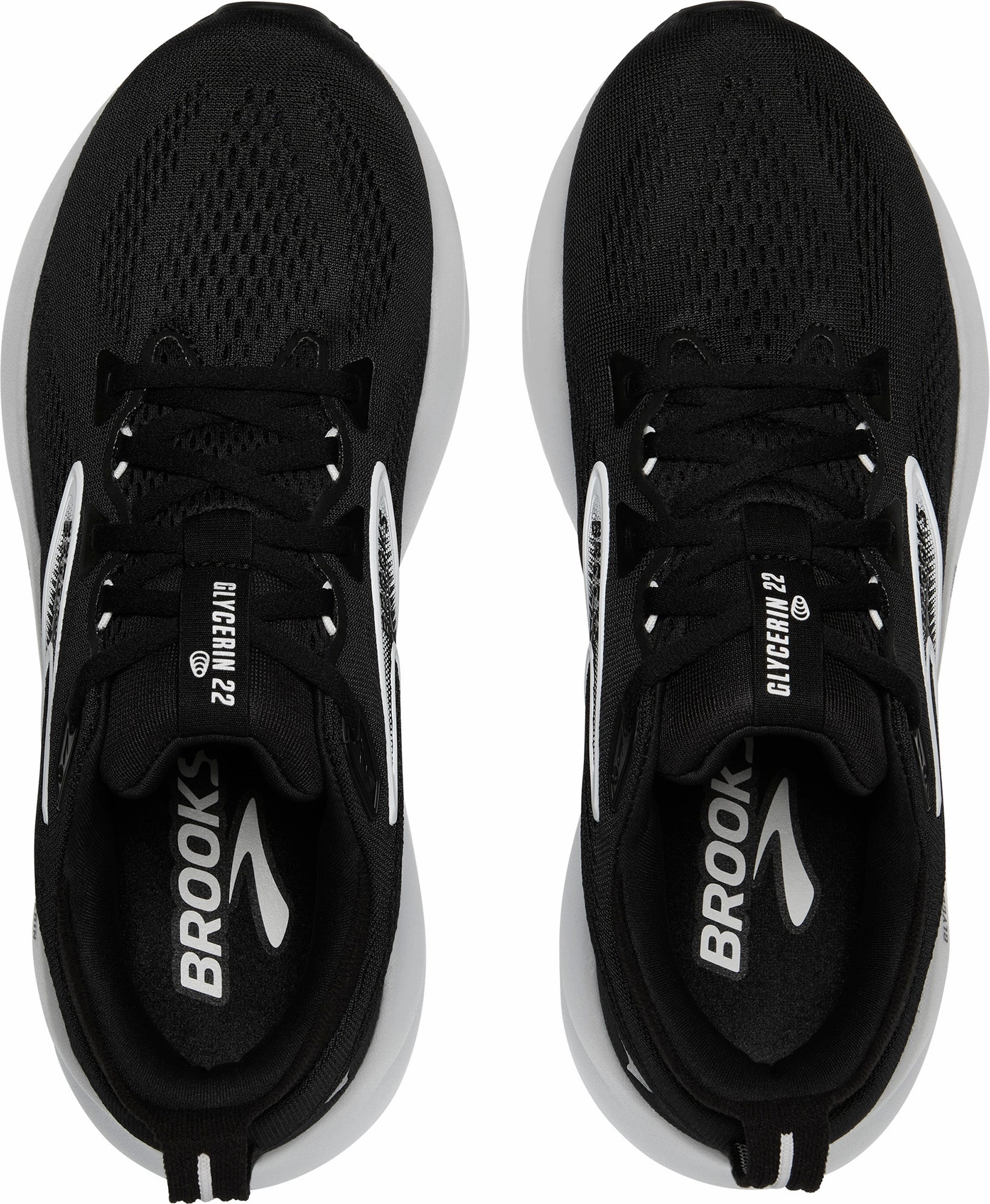 Shoes Brooks Brooks Glycerin 22 WIDE FIT Womens Running Shoes - Black