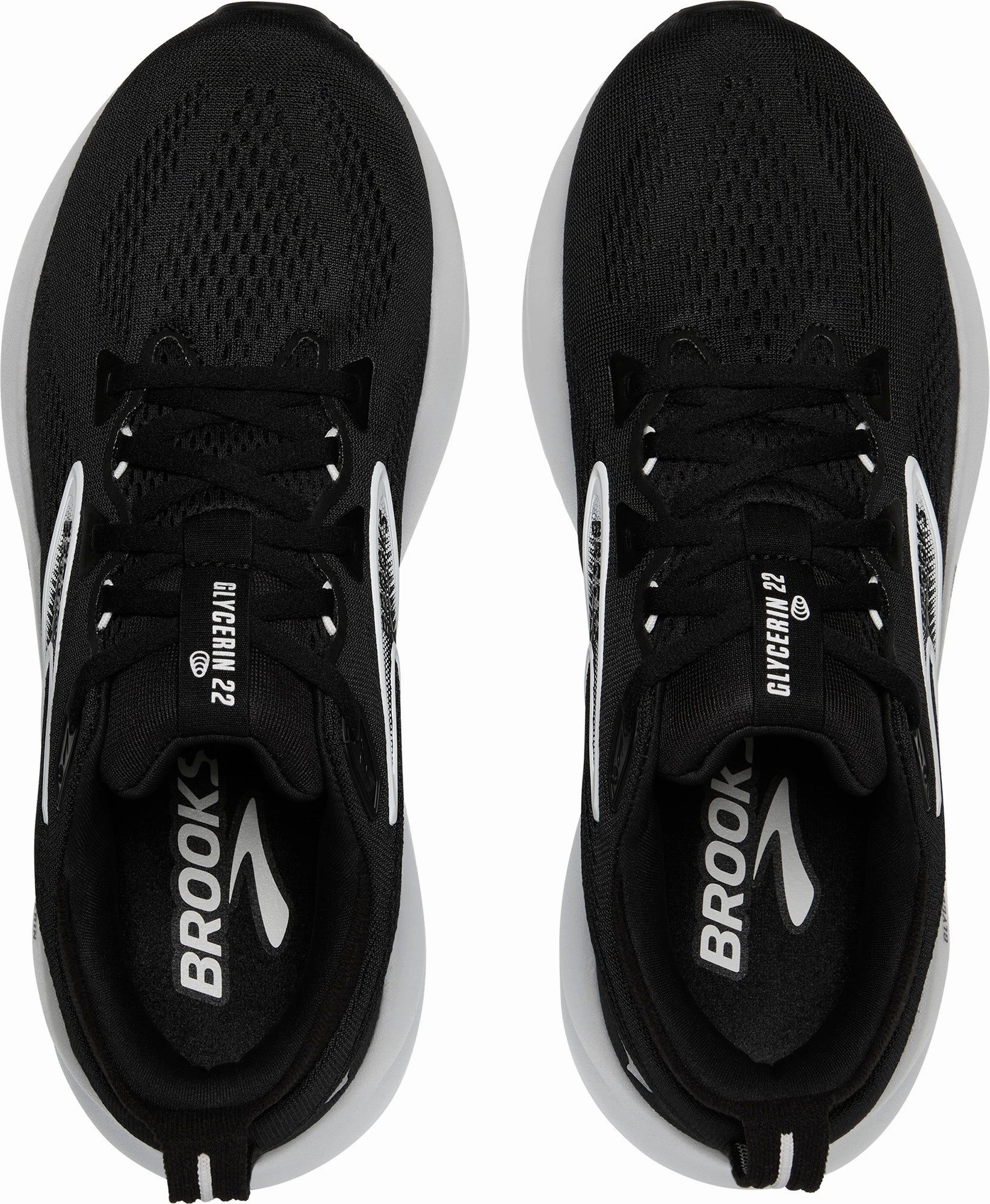 Shoes Brooks Brooks Glycerin 22 Womens Running Shoes - Black
