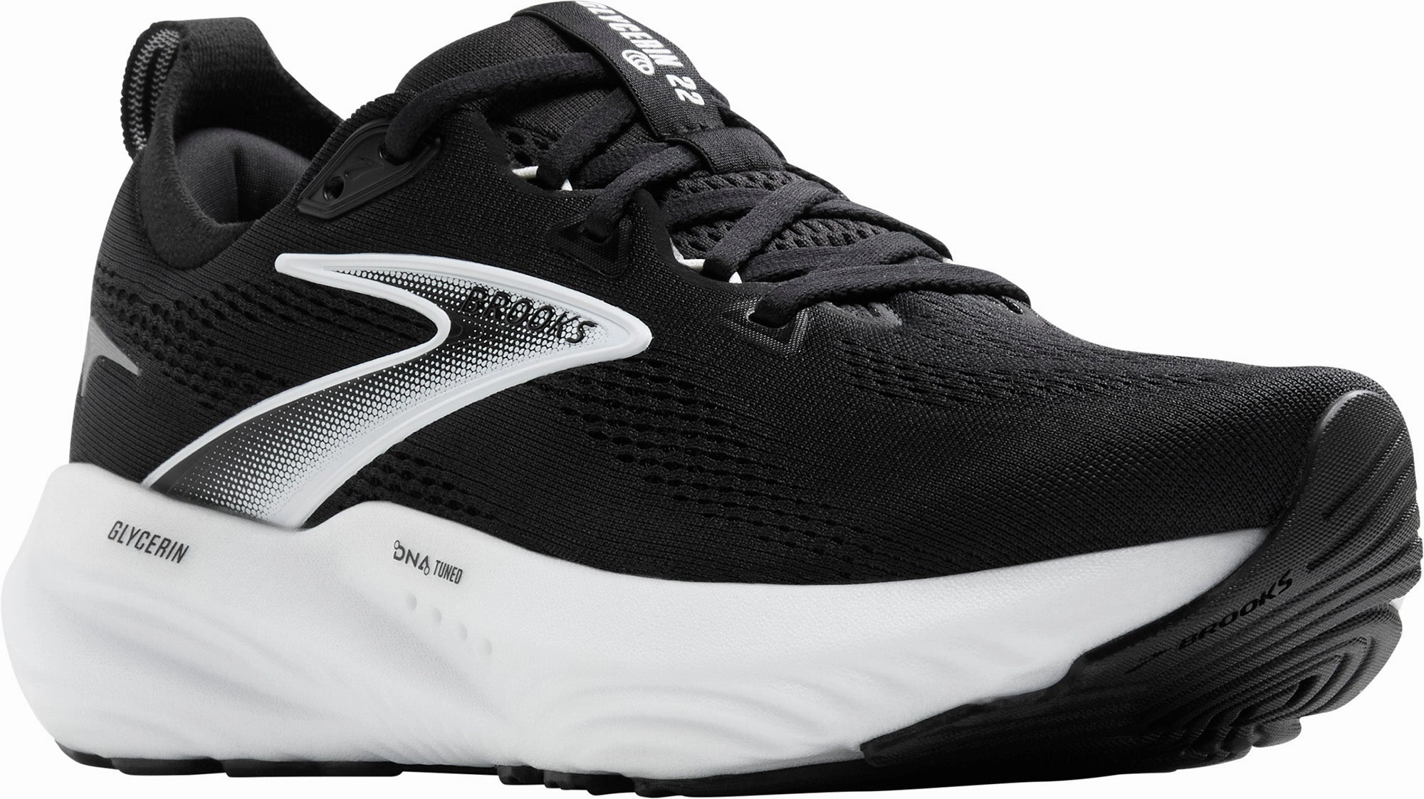 Shoes Brooks Brooks Glycerin 22 Womens Running Shoes - Black