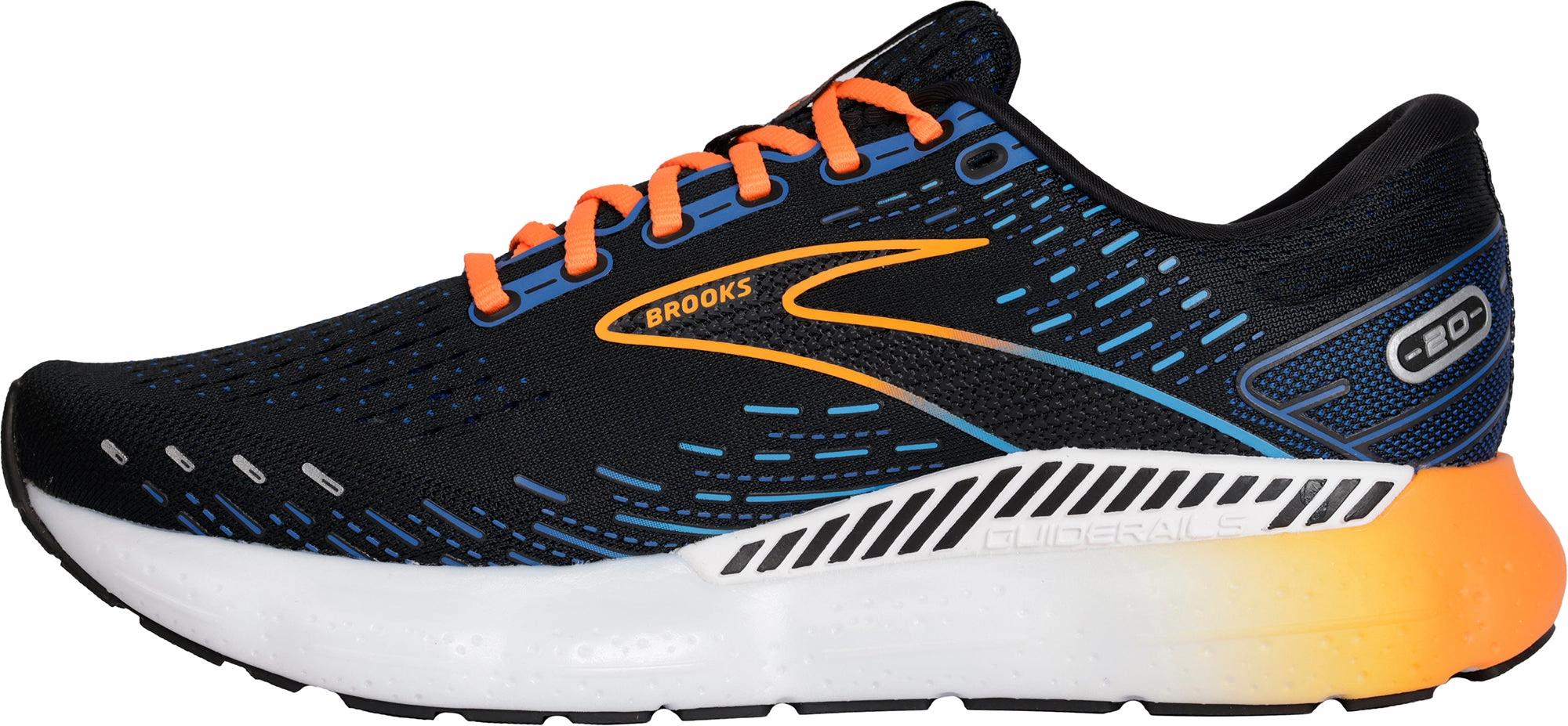 Shoes Brooks Brooks Glycerin GTS 20 Mens Running Shoes - Black