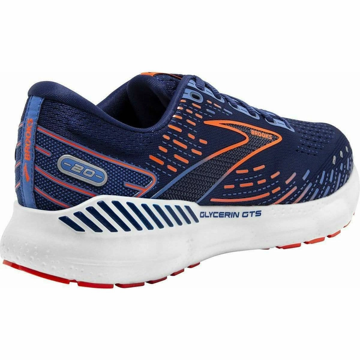 Shoes Brooks Brooks Glycerin GTS 20 Mens Running Shoes - Blue