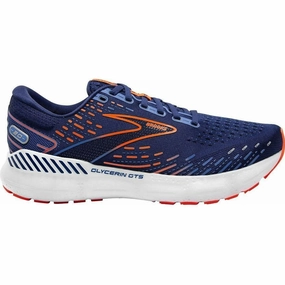 Shoes Brooks Brooks Glycerin GTS 20 Mens Running Shoes - Blue