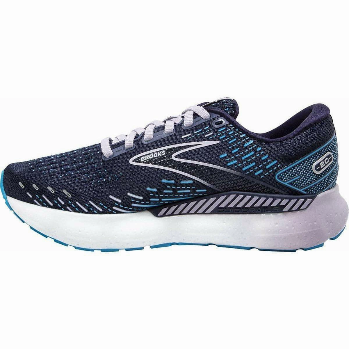 Shoes Brooks Brooks Glycerin GTS 20 Womens Running Shoes - Blue