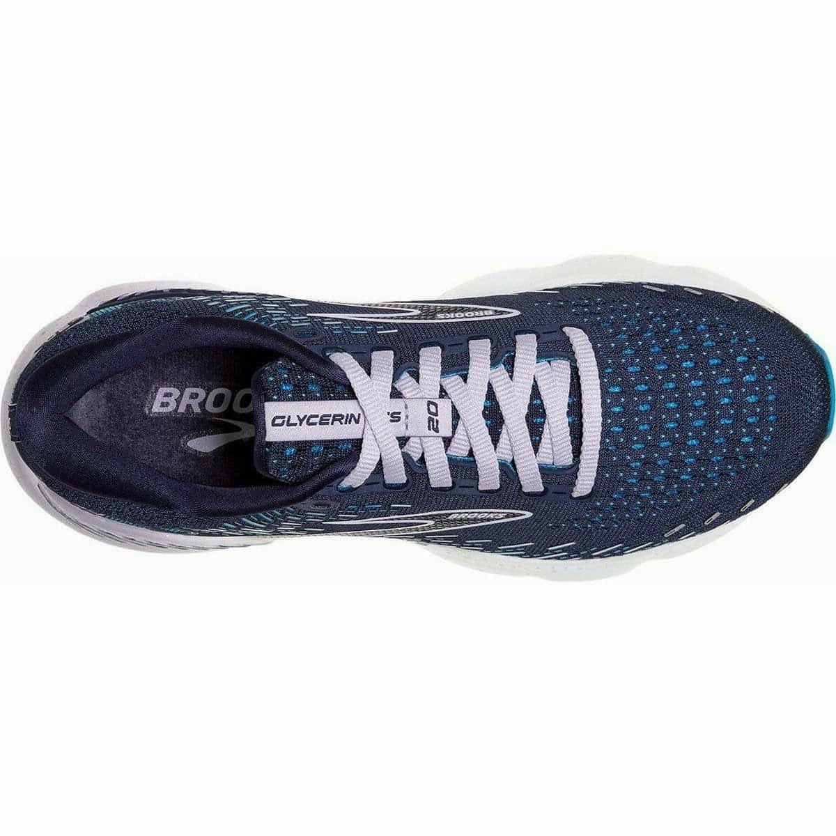 Shoes Brooks Brooks Glycerin GTS 20 Womens Running Shoes - Blue