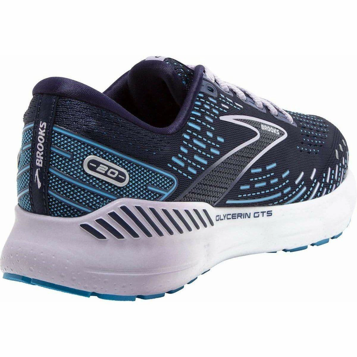 Shoes Brooks Brooks Glycerin GTS 20 Womens Running Shoes - Blue