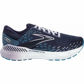 Shoes Brooks Brooks Glycerin GTS 20 Womens Running Shoes - Blue