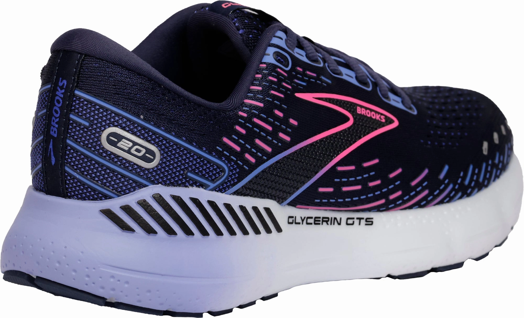 Shoes Brooks Brooks Glycerin GTS 20 Womens Running Shoes - Navy