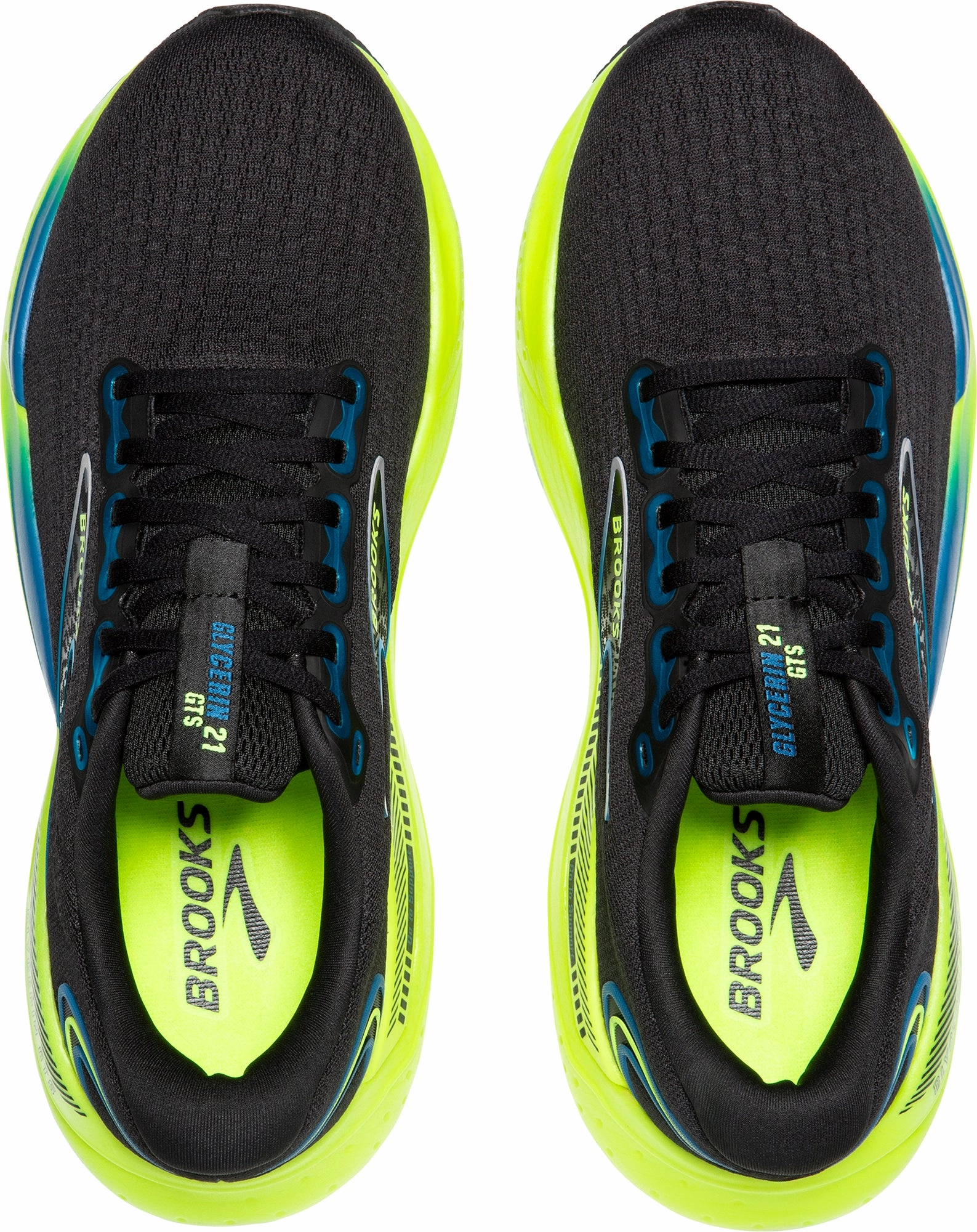 Shoes Brooks Brooks Glycerin GTS 21 Mens Running Shoes - Black