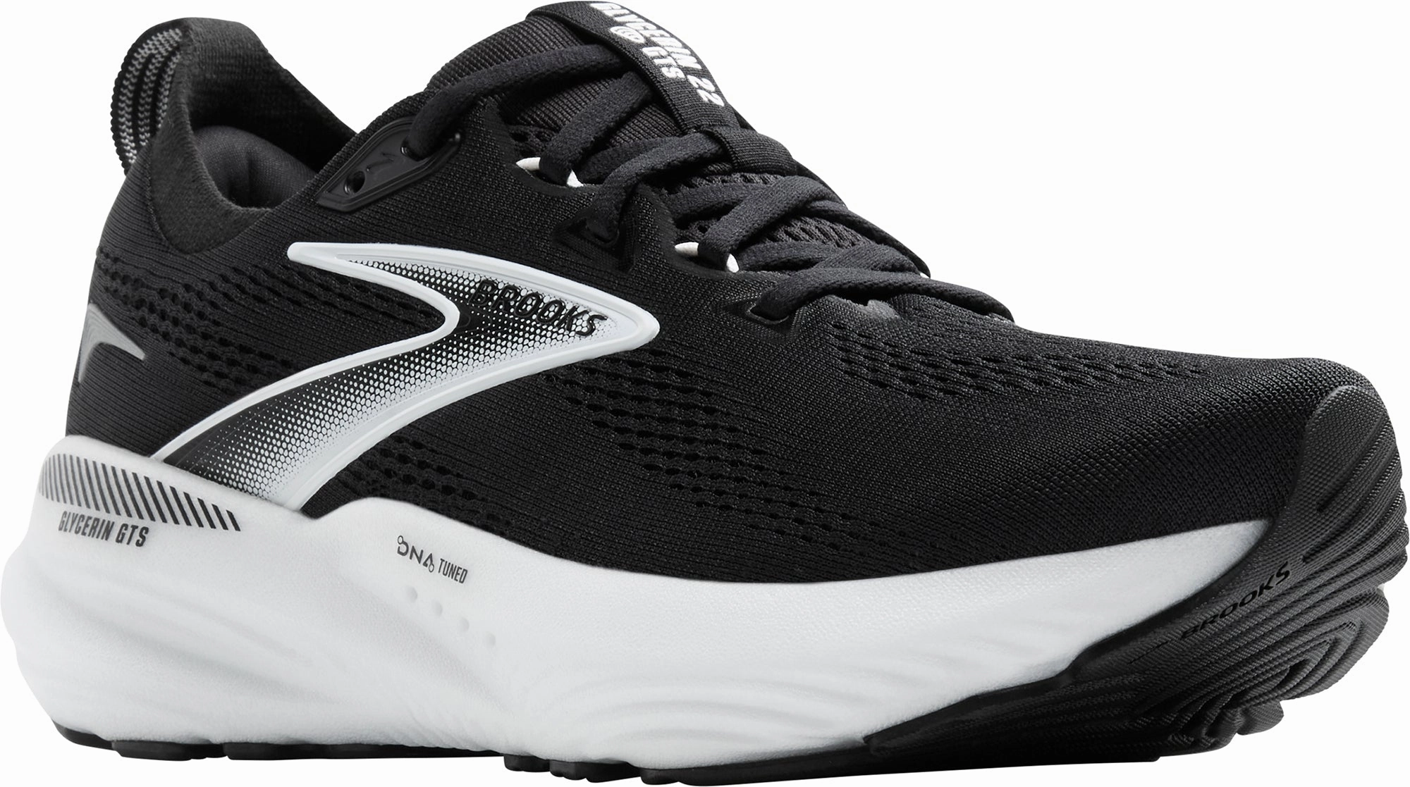 Shoes Brooks Brooks Glycerin GTS 22 Womens Running Shoes - Black